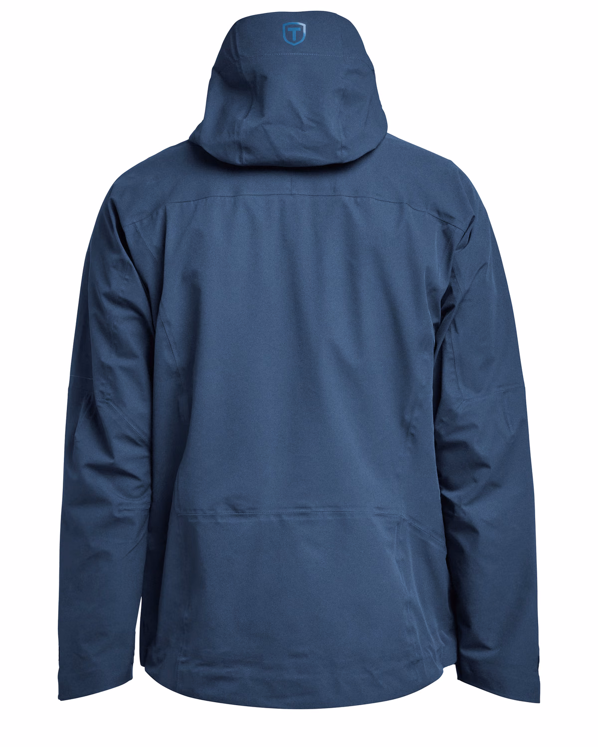 Custom Tenson Txlite Storm Recycled Waterproof Mens Shell Jacket — Tenson Dusty Blue flat front