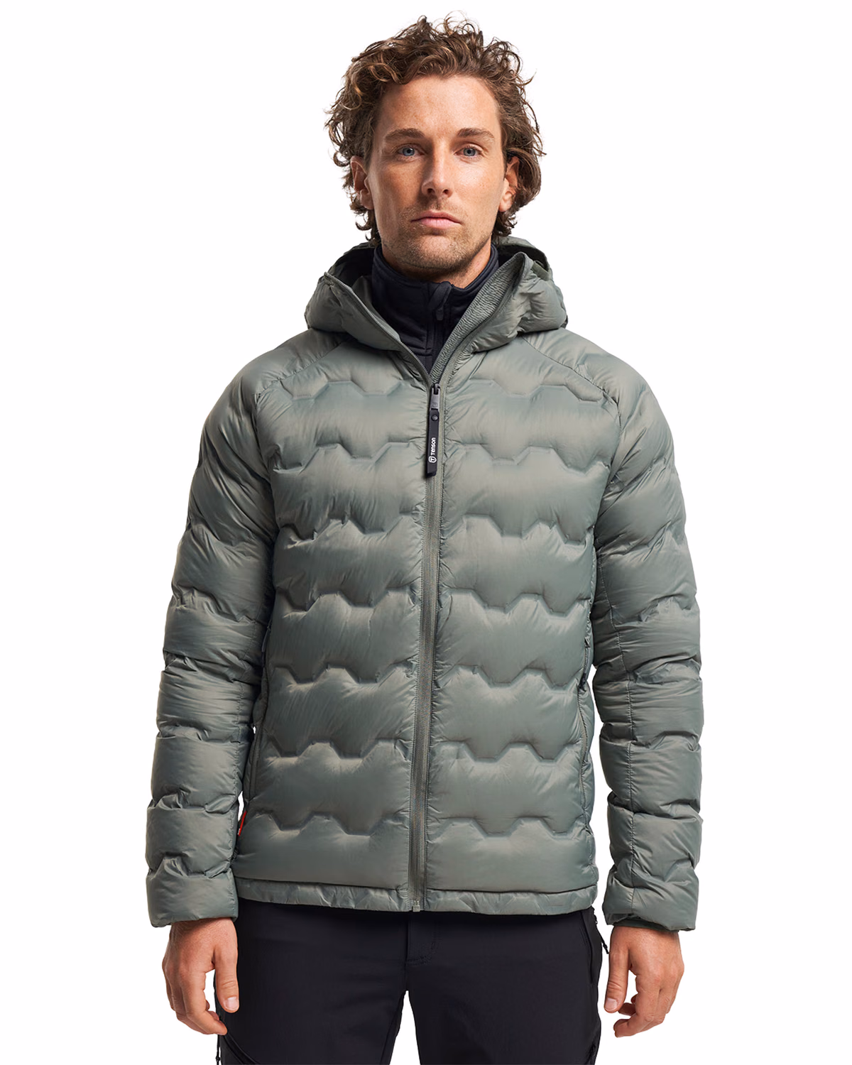 Custom Tenson Txlite Shibui Recycled Down Mens Hooded Jacket
