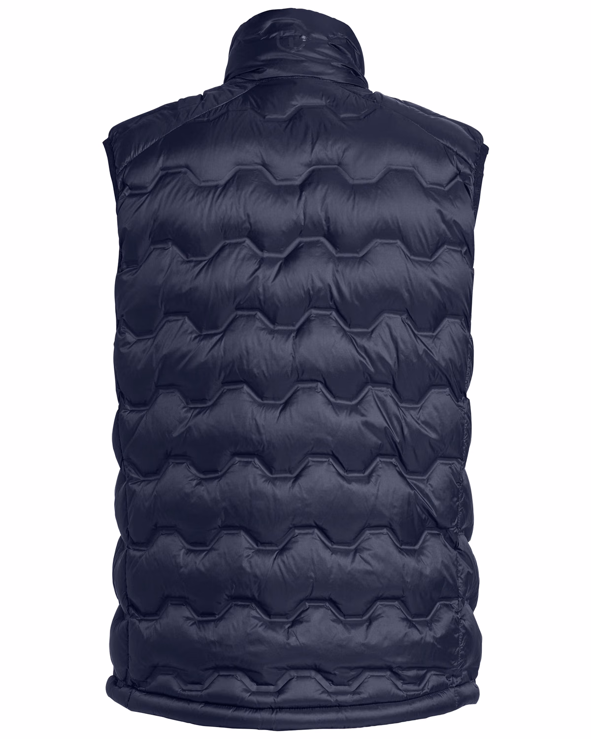 Custom Tenson Txlite Shibui Recycled Down Mens Vest — Tenson Dark Navy flat front