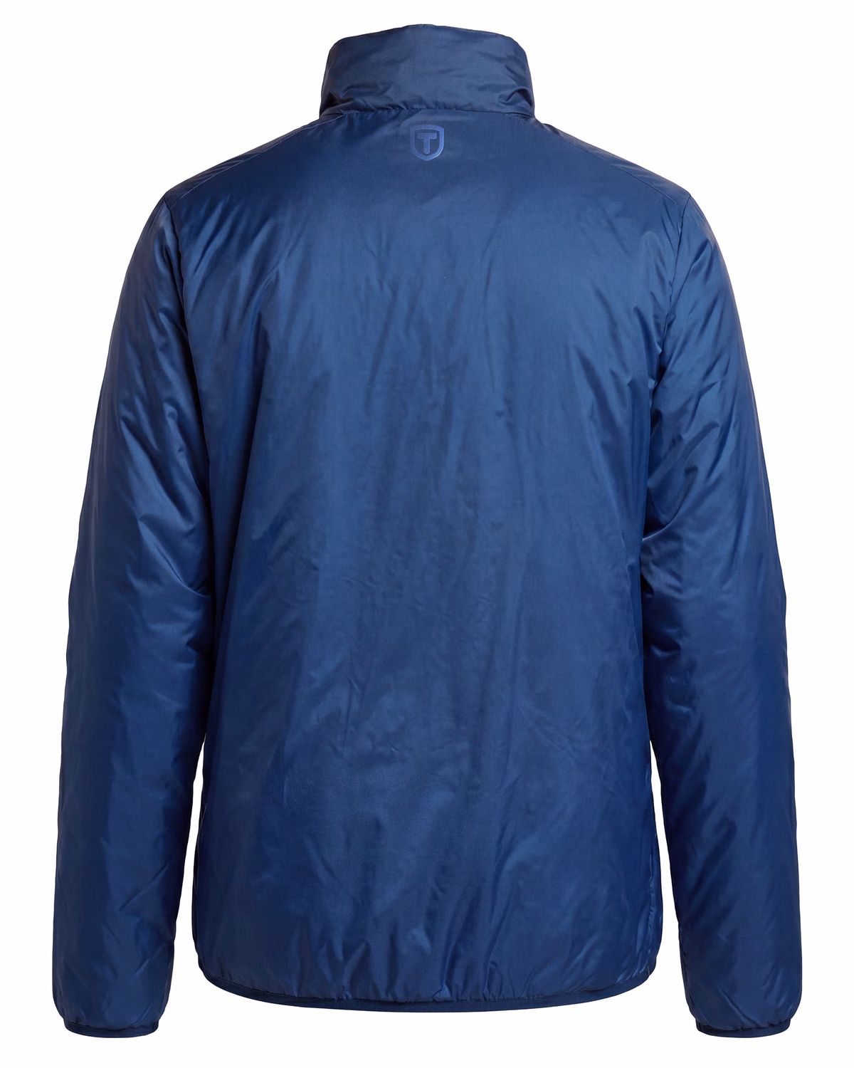 Custom Tenson Txlite Sky Recycled Mens Puffer Jacket — Tenson Dusty Blue flat front