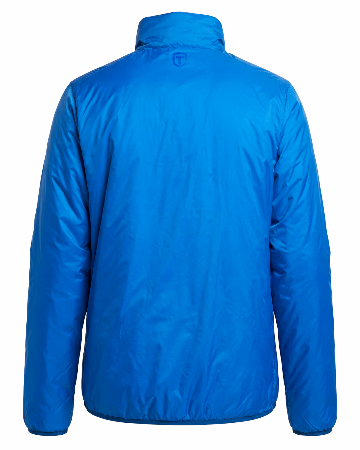 Custom Tenson Txlite Sky Recycled Mens Puffer Jacket — T Himalaya Blue flat front