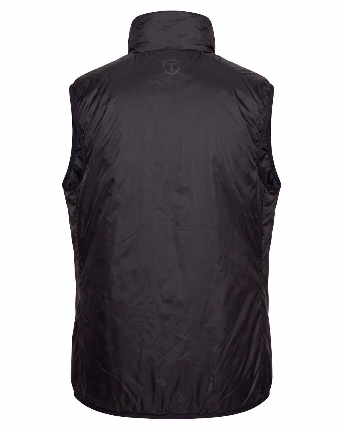 Custom Tenson Txlite Sky Recycled Mens Puffer Vest — Tenson Black flat front
