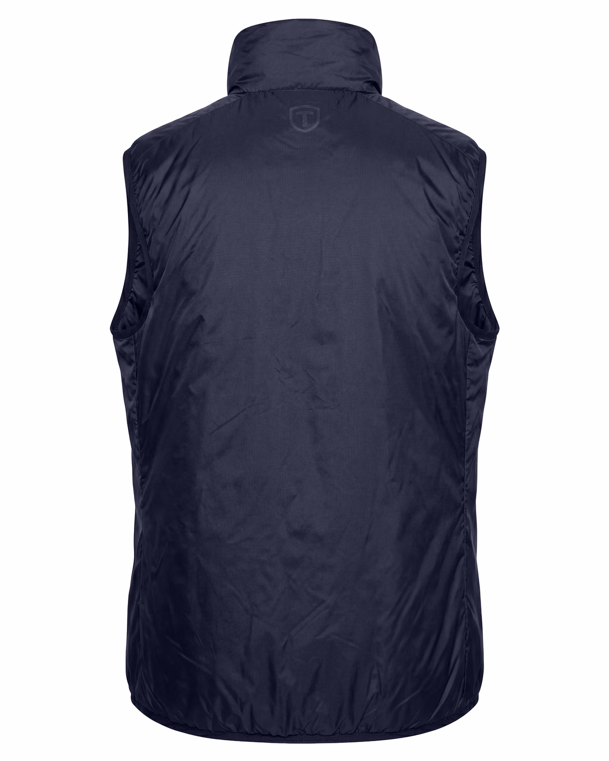 Custom Tenson Txlite Sky Recycled Mens Puffer Vest — Tenson Dark Navy flat front
