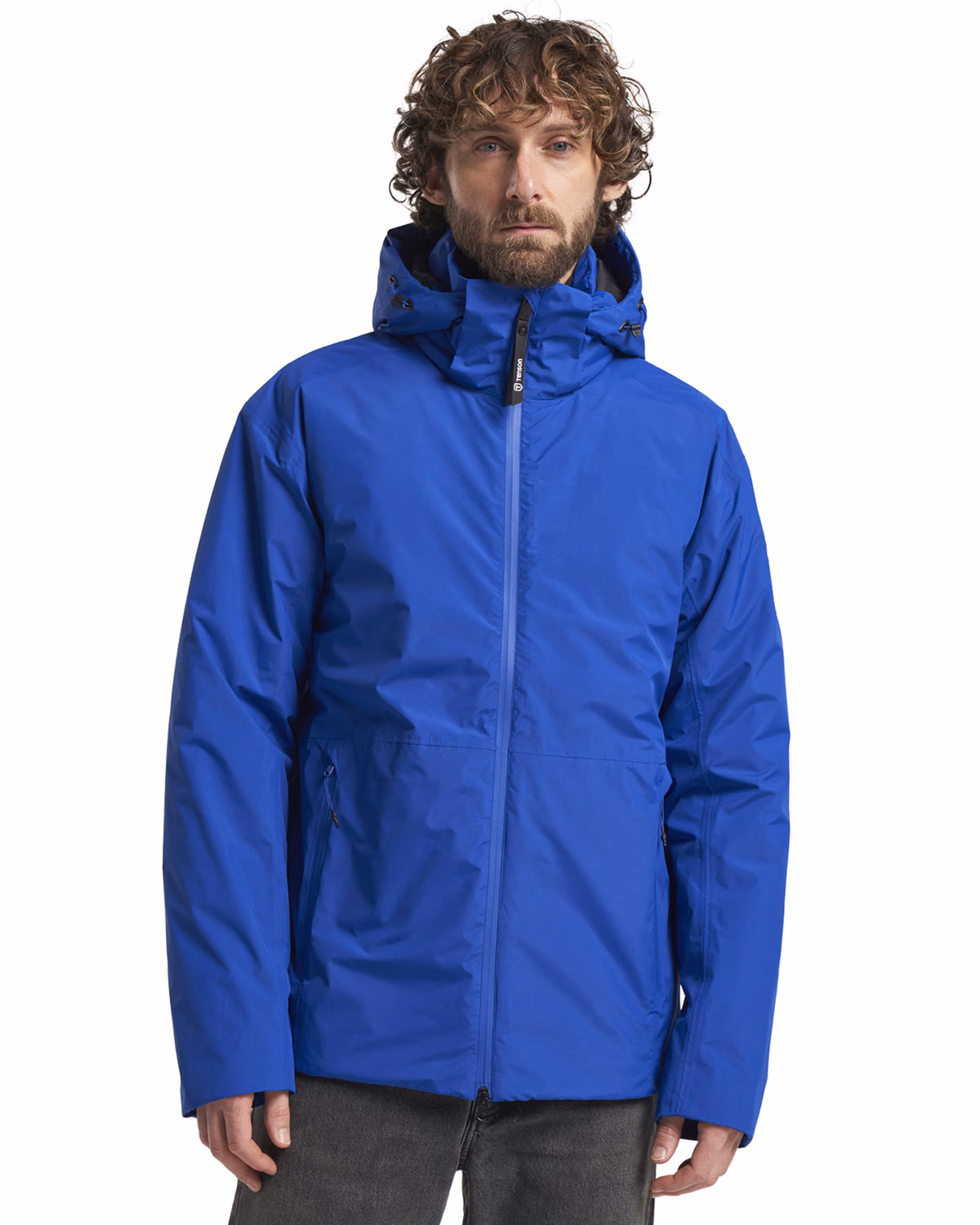 Custom Tenson Shift Recycled Insulated Waterproof Mens Jacket — Tenson Cobalt Blue front
