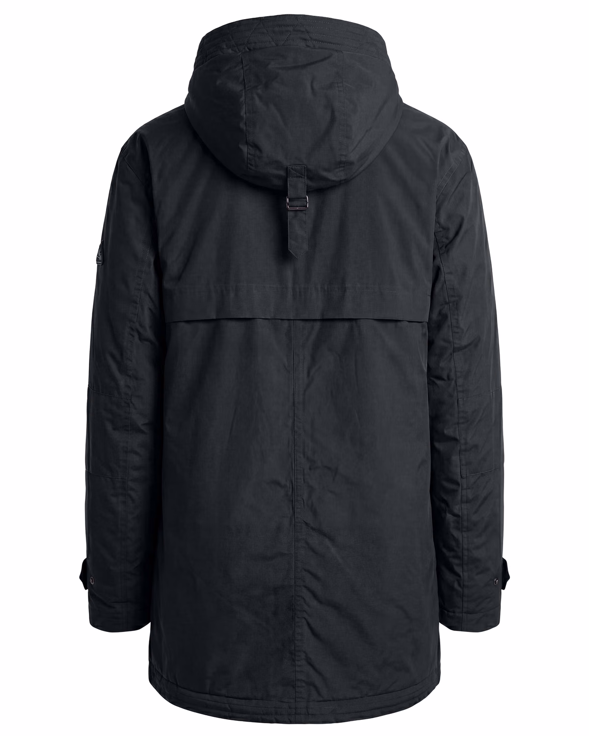 Custom Tenson Himalaya Recycled Insulated Mens Parka — Tenson Black flat front