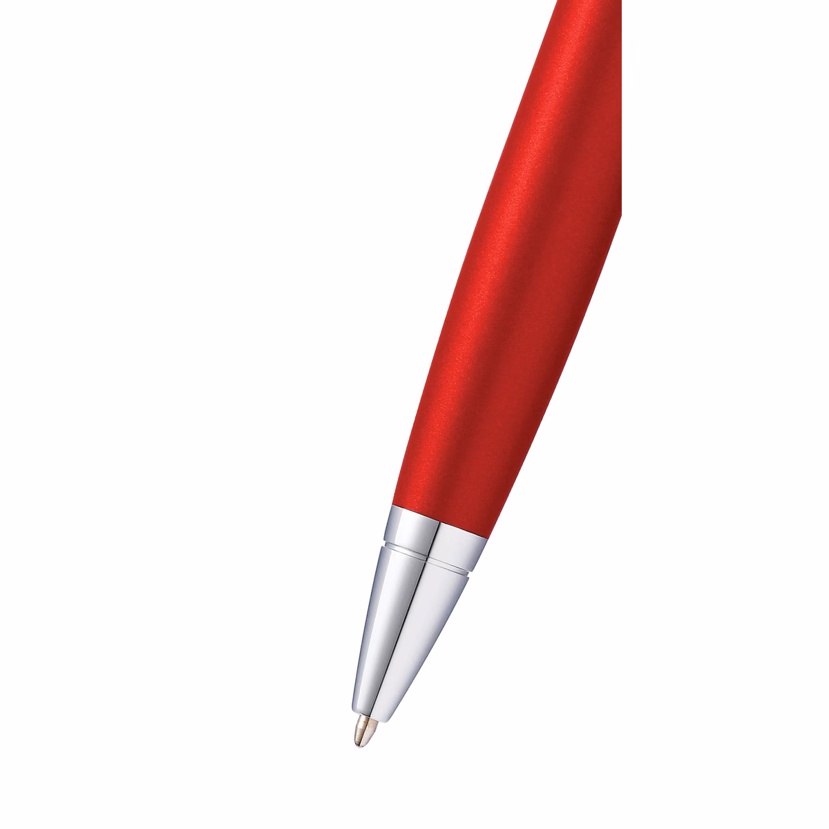 Custom Cross Calais Matte Red Ballpoint Pen in Red - product view