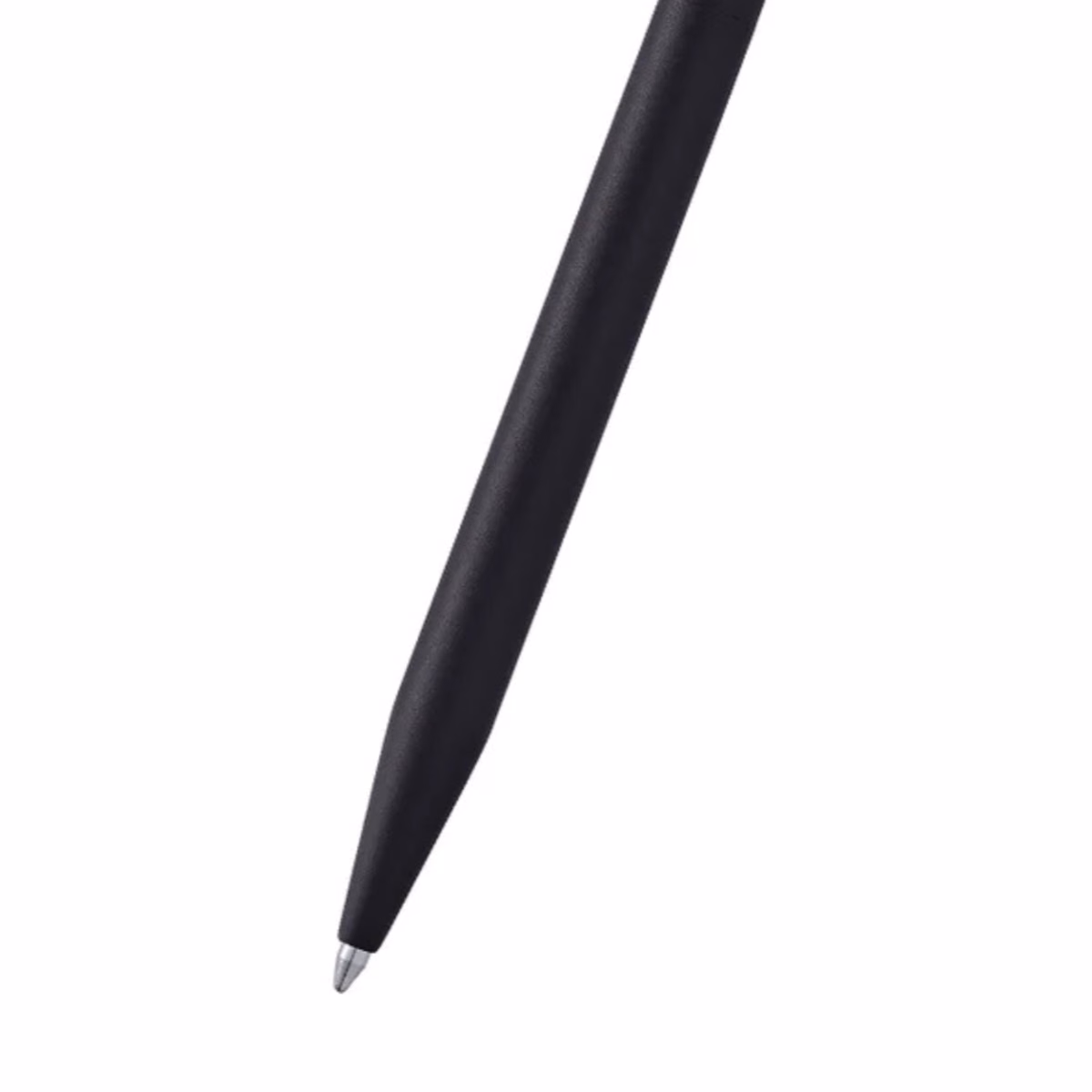 Custom Cross Click Ballpoint Pen in Matte Black in Matte Black - product view