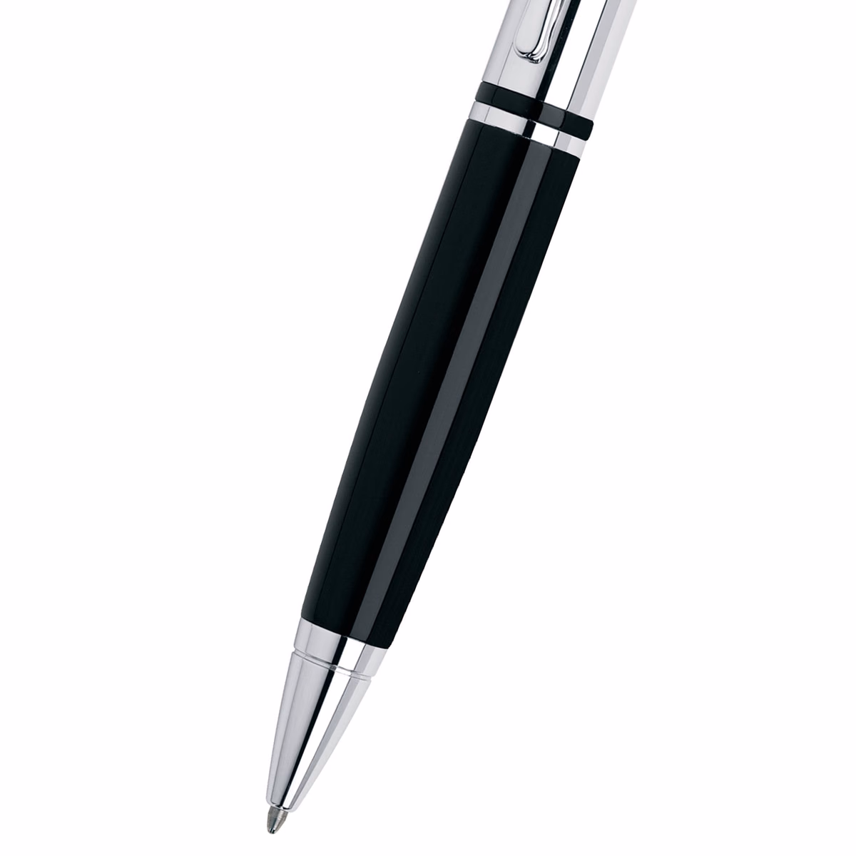 Custom Cross Calais Ballpoint Pen in Black - product view