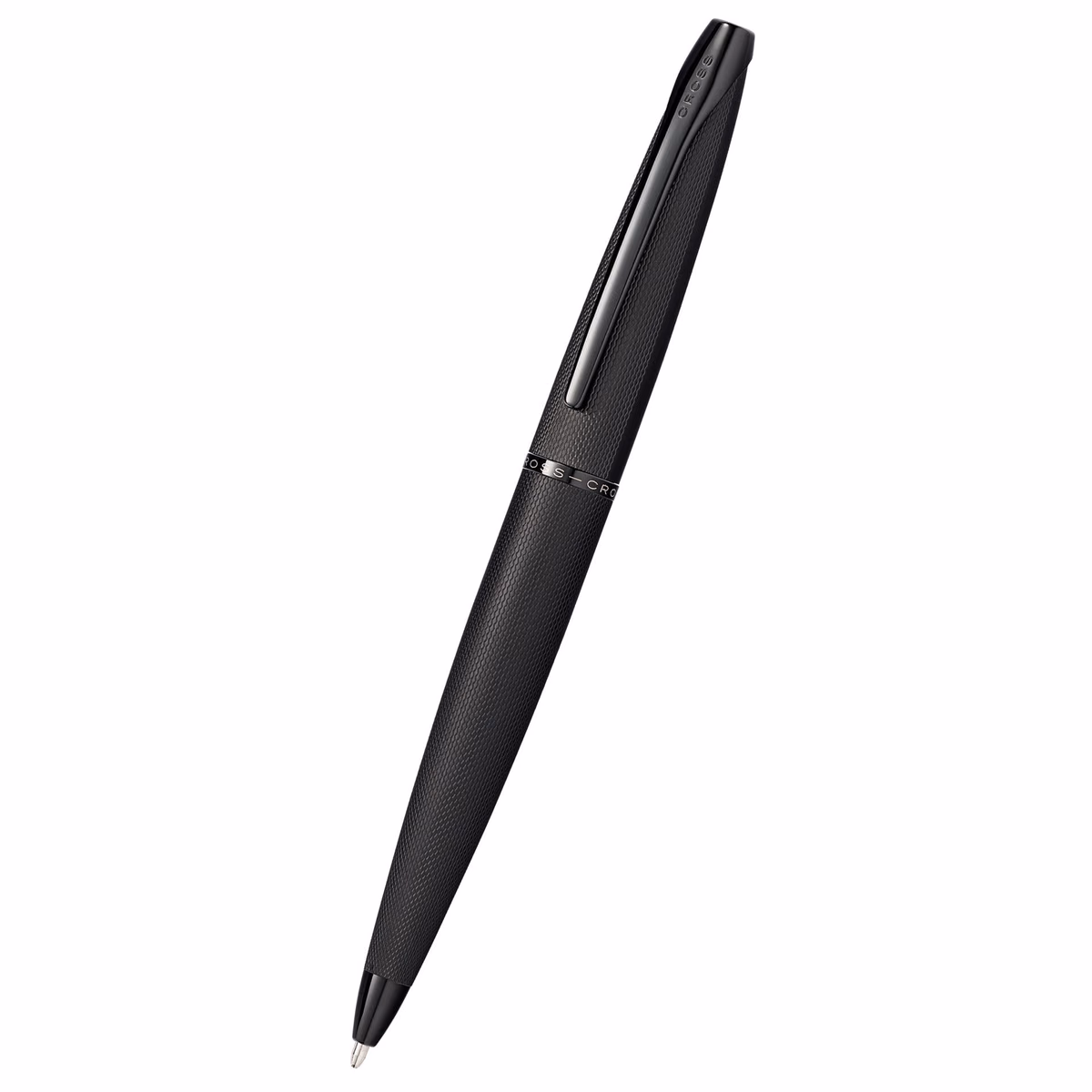 Custom Cross ATX Brushed Black Ballpoint Pen