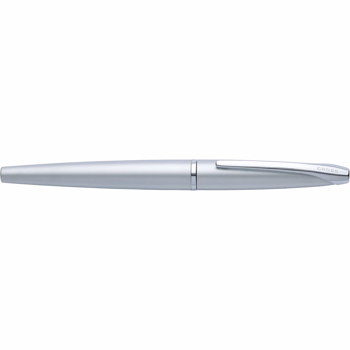 Custom Cross ATX Pure Chrome Rollerball Pen in Chrome - side profile