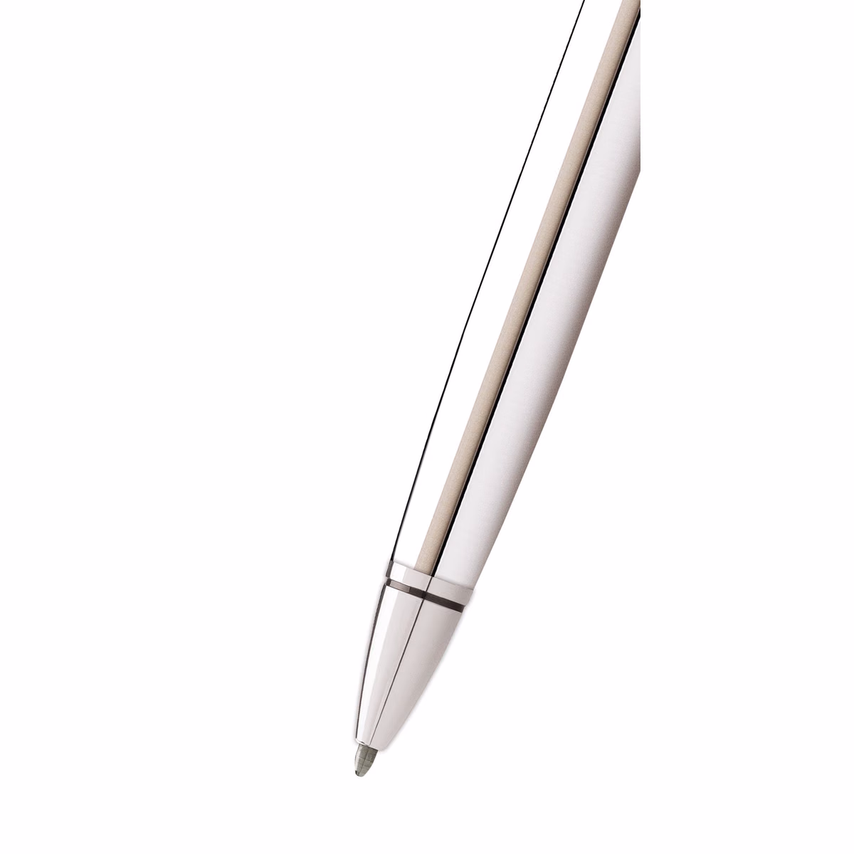 Custom Cross Coventry Lacquer Ballpoint Pen in Polished Chrome - product view