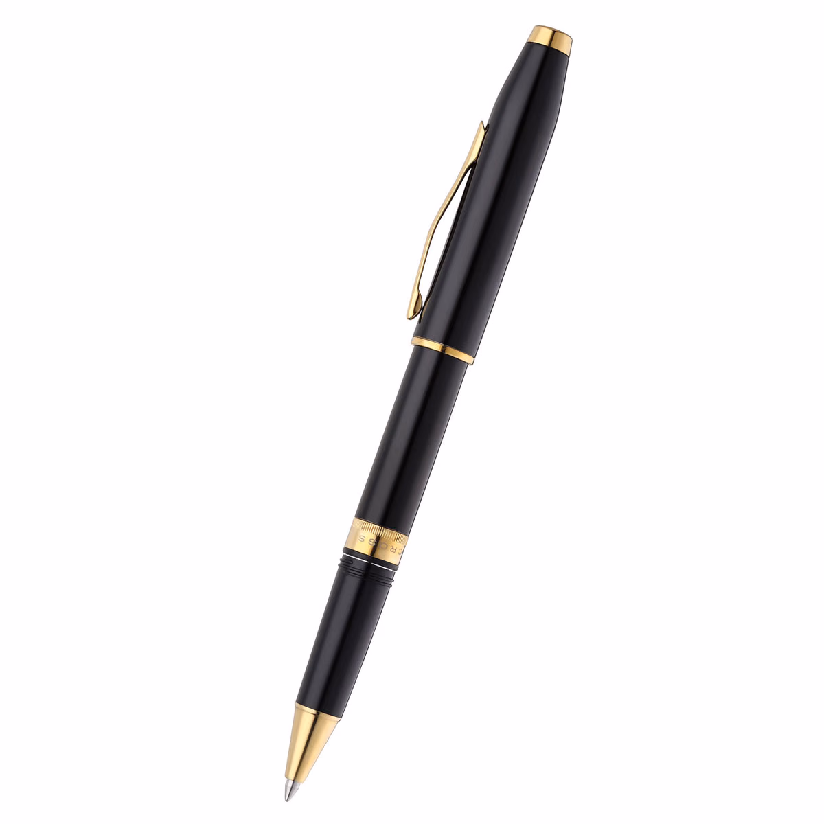Custom Cross Foundry Rollerball Pen in Black - product view