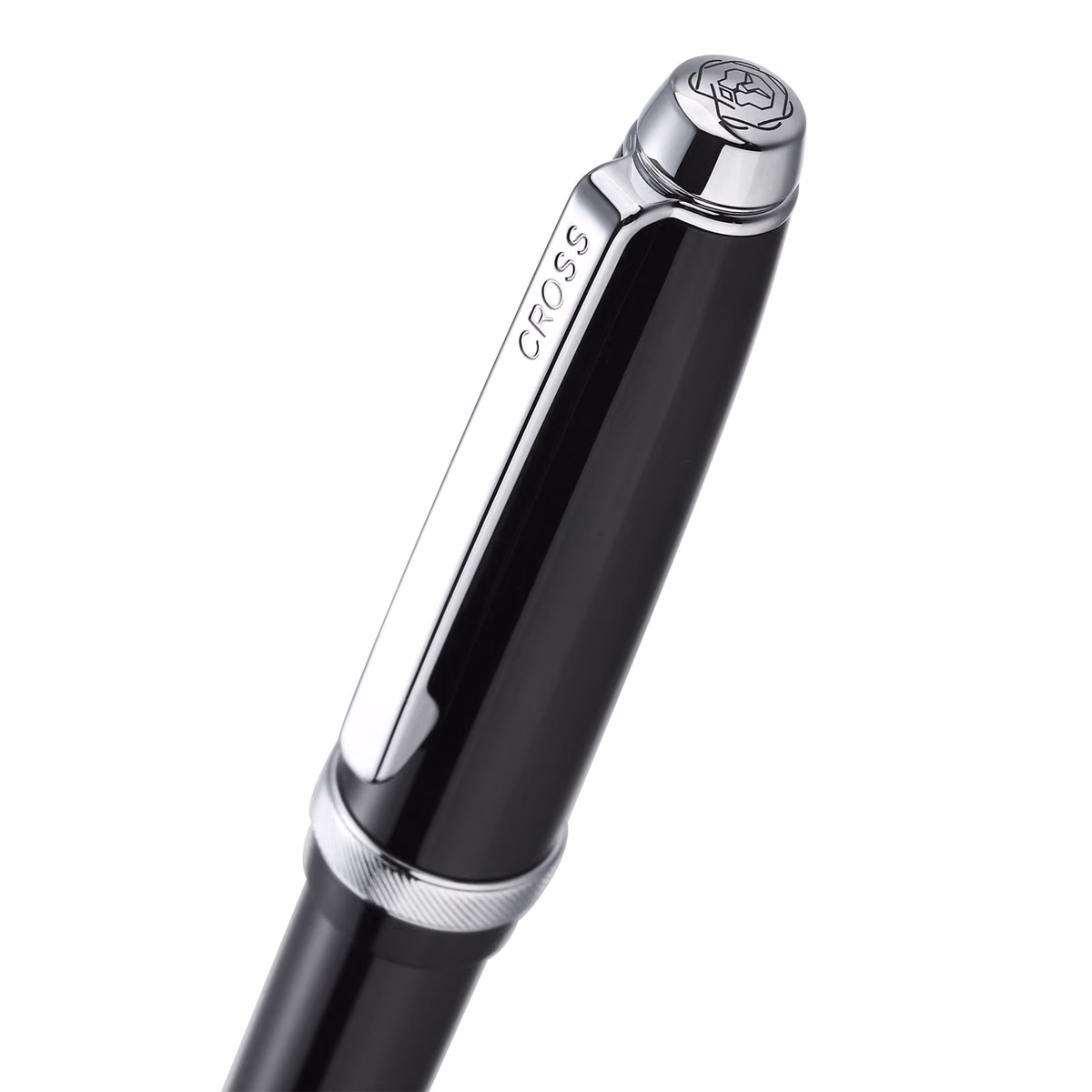 Custom Cross Lume Obsidian Black Ballpoint Pen in Black - product view