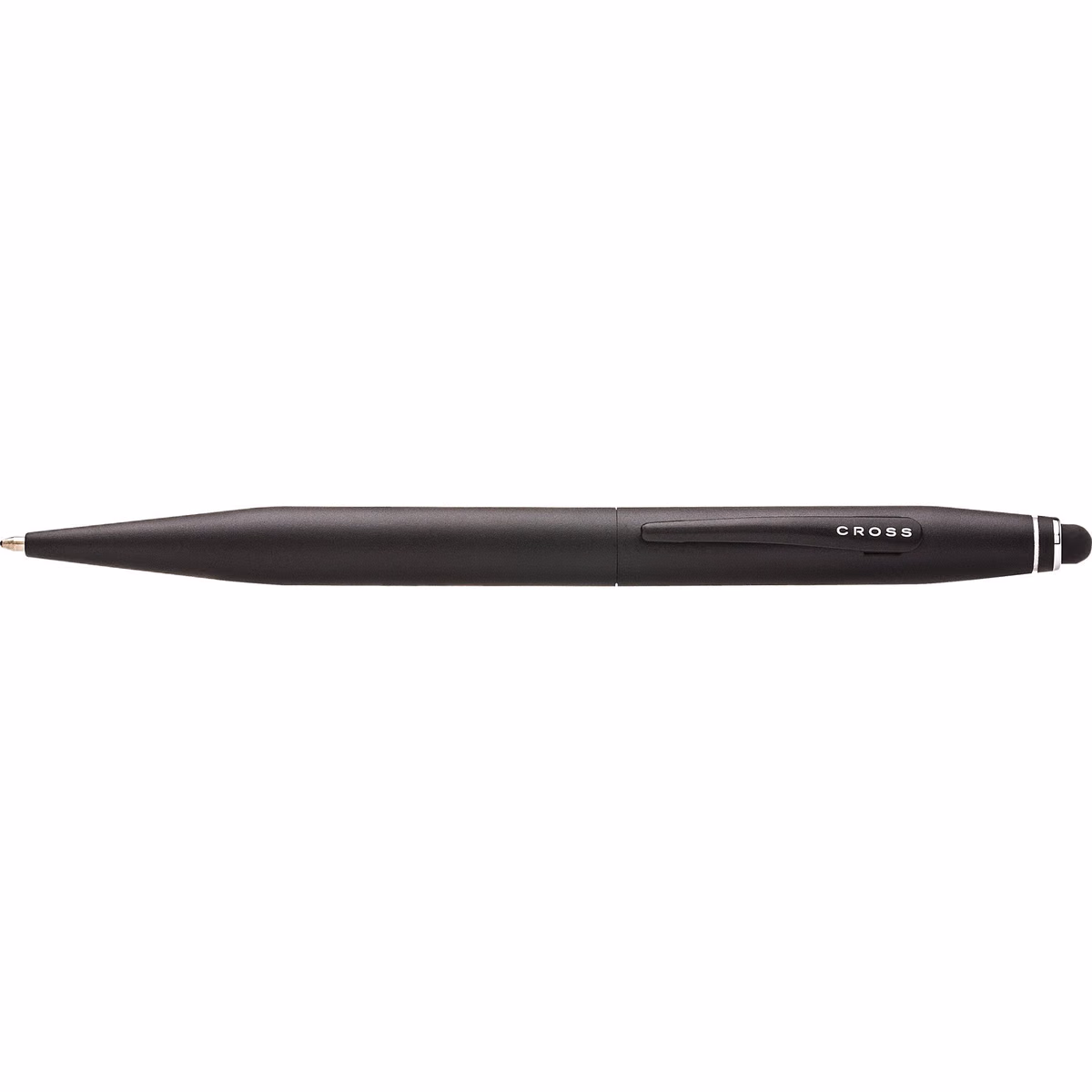 Custom Cross Tech2 Dual-function Pen in Black - side profile