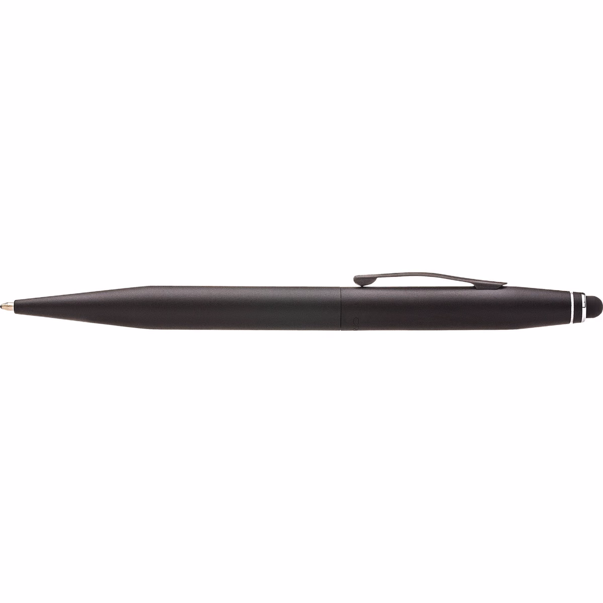 Custom Cross Tech2 Dual-function Pen in Black - side profile
