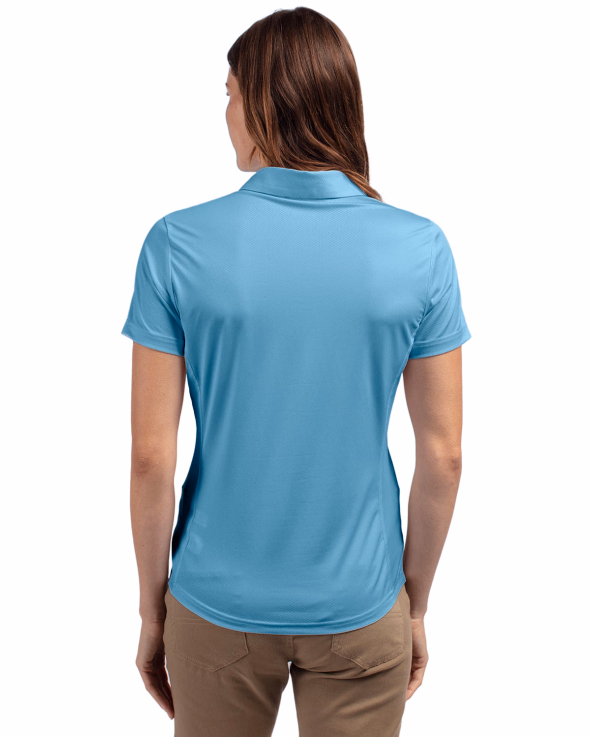 Custom Cutter & Buck Prospect Textured Stretch Women's Polo — Atlas