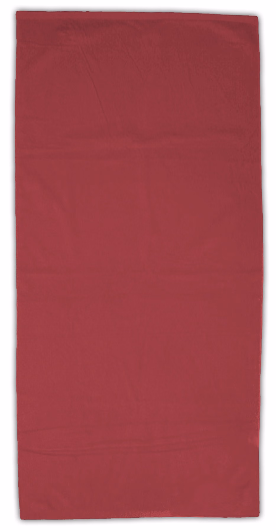 Custom Basic Weight Colored Beach Towel in Burgundy
