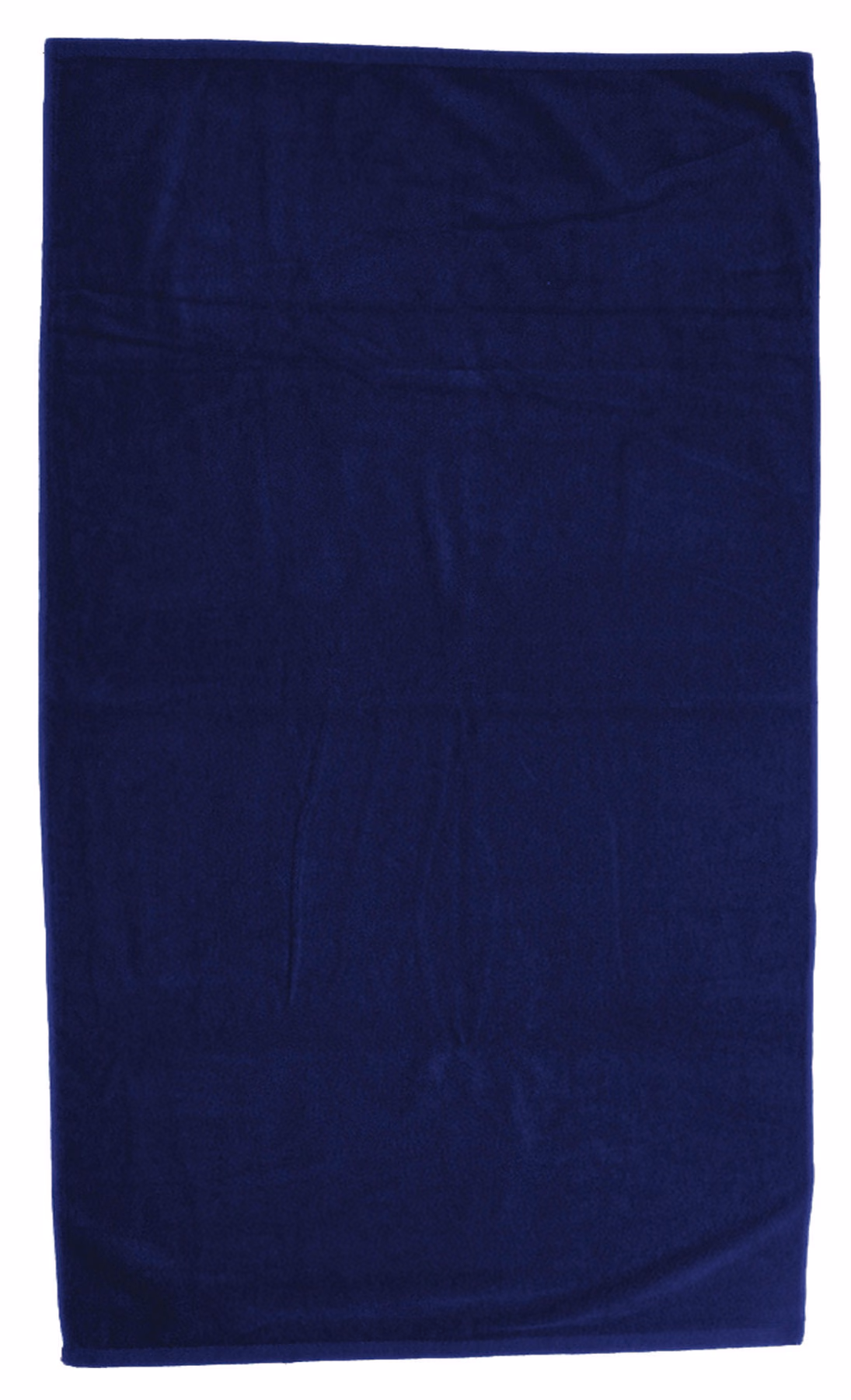 Custom Superior Weight Colored Beach Towel in Navy
