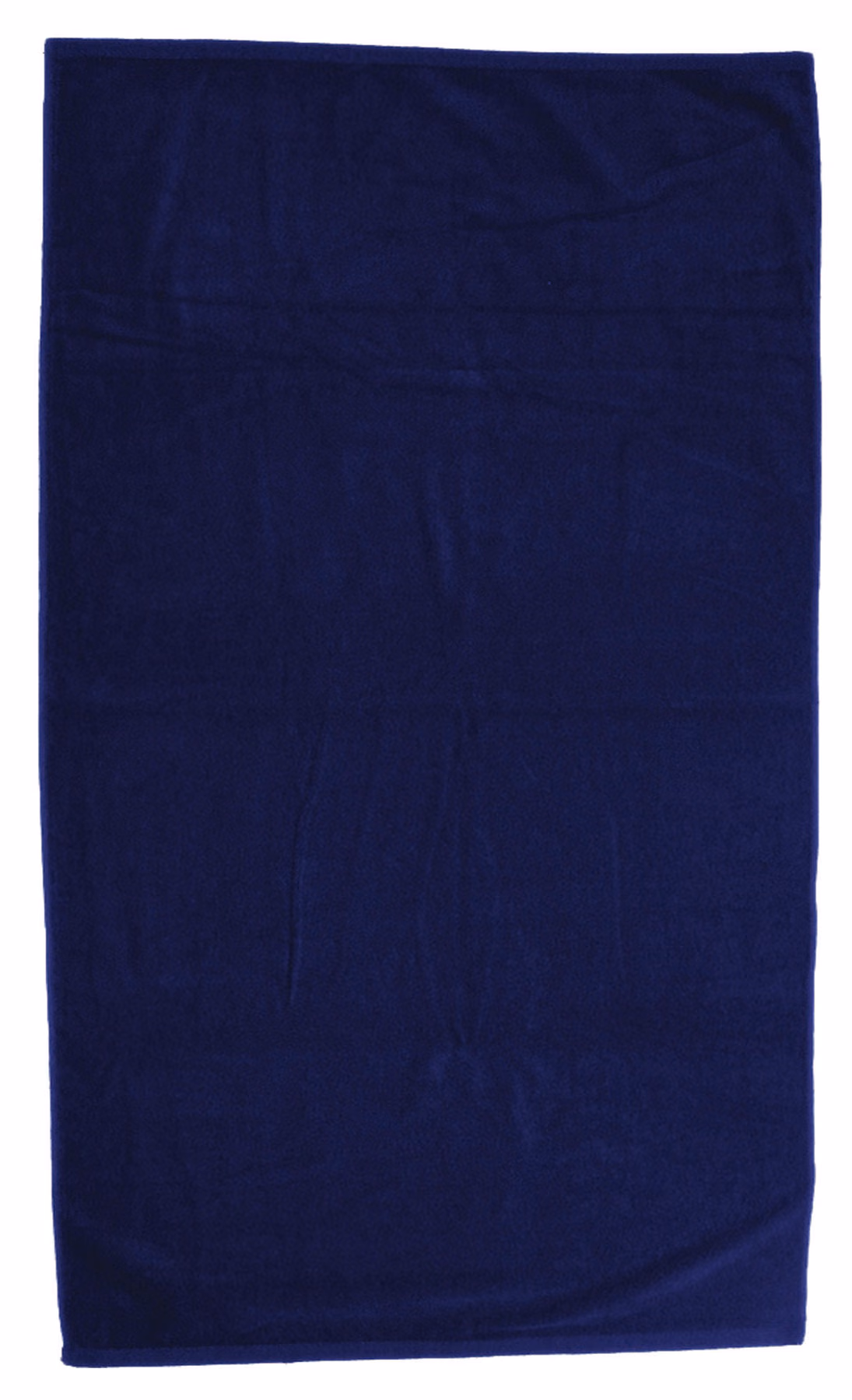 Custom Superior Weight Colored Beach Towel in Navy