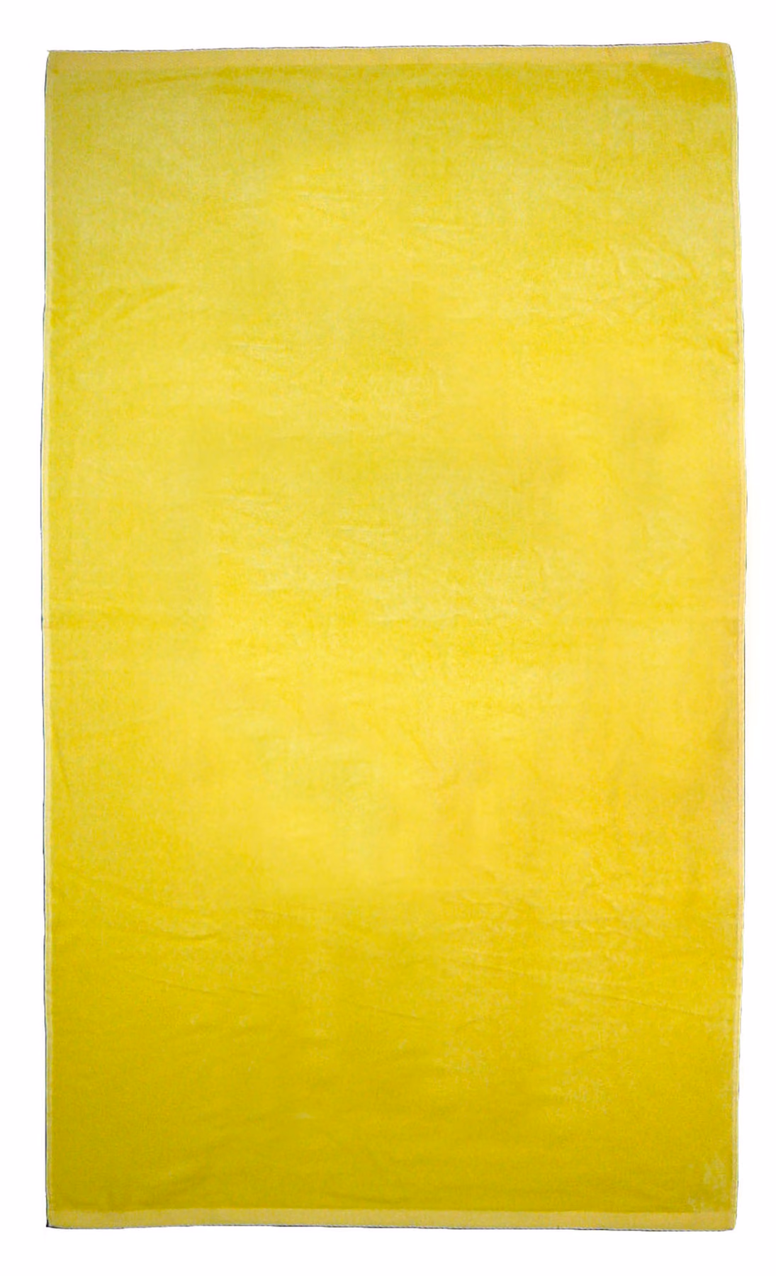 Custom Superior Weight Colored Beach Towel in Lemon Yellow