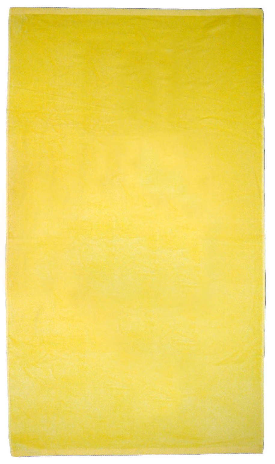 Custom Turkish Signature Heavyweight Colored Beach Towel in Lemon Yellow