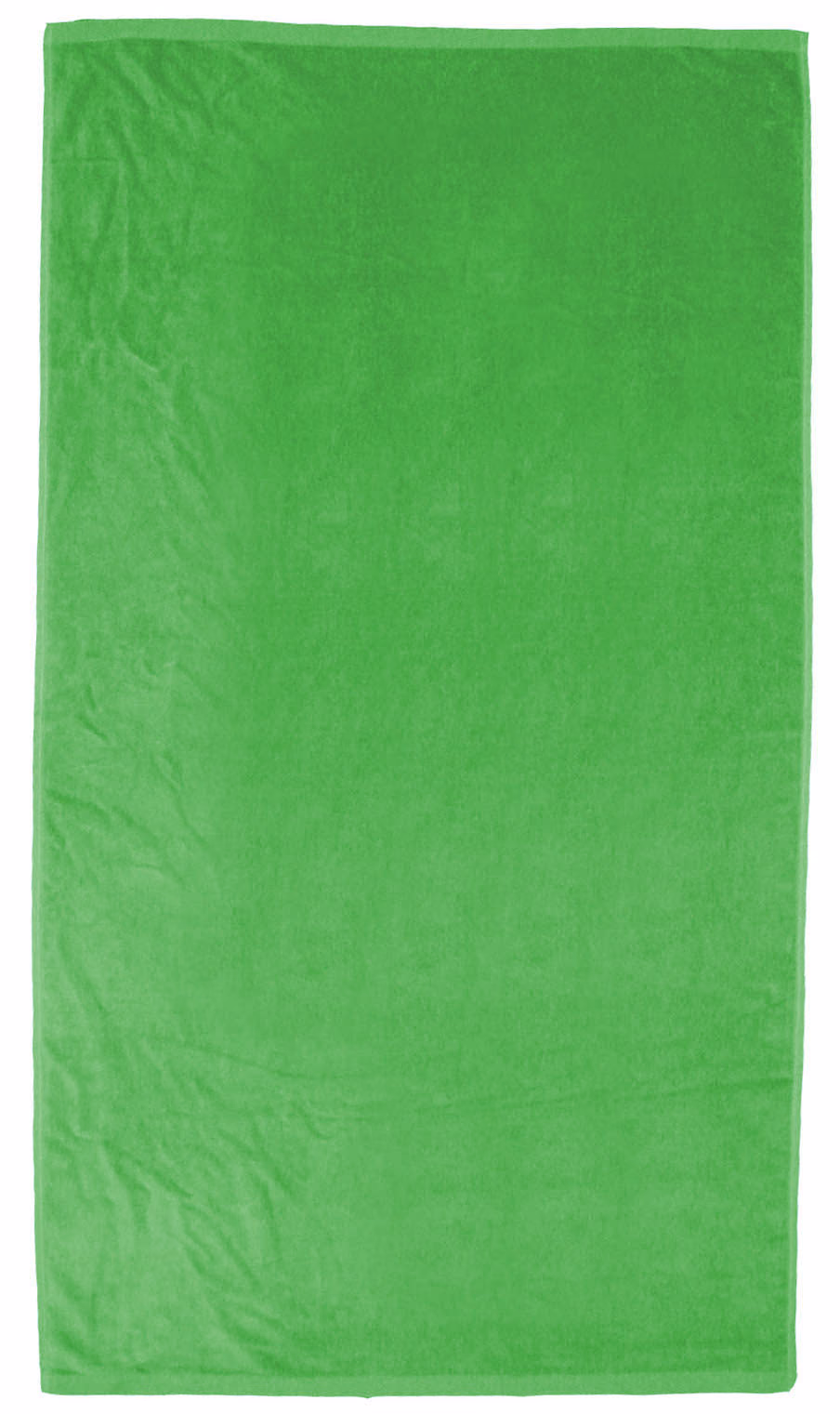 Custom Turkish Signature Heavyweight Colored Beach Towel in Lime