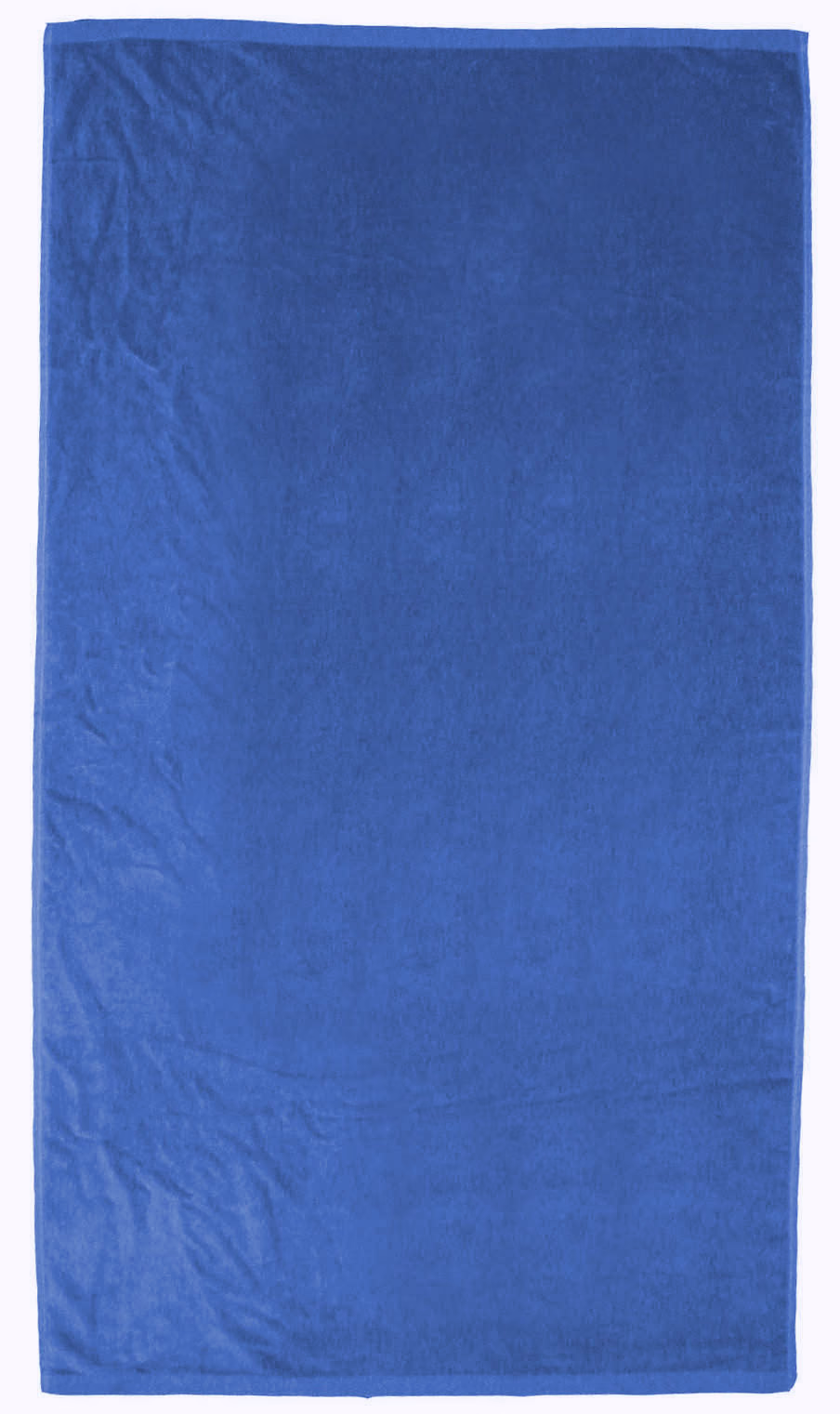 Custom Turkish Signature Ultraweight Colored Beach Towel in Royal Blue