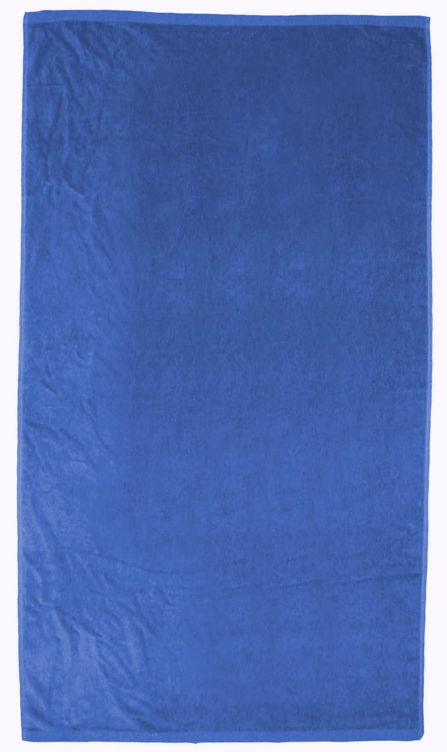 Custom Turkish Signature Ultraweight Colored Beach Towel in Royal Blue