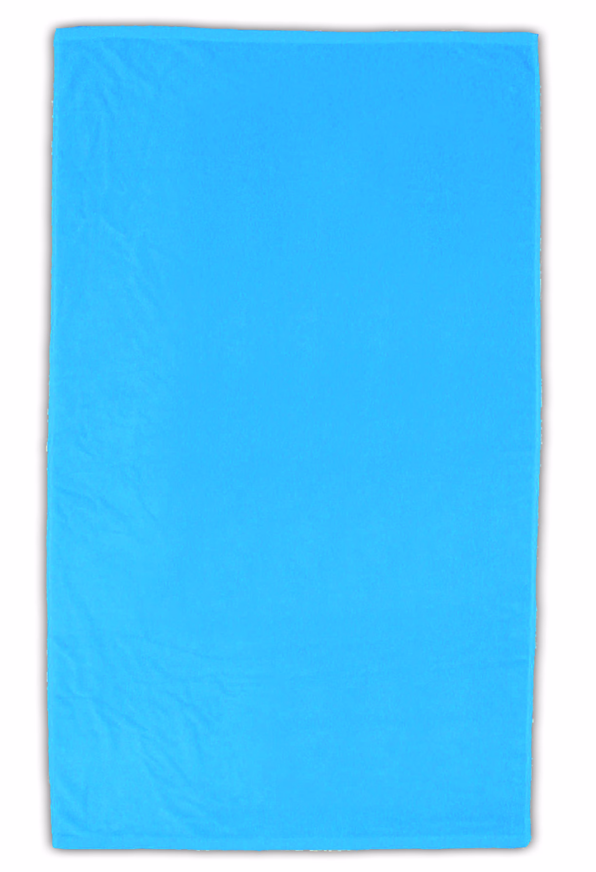 Custom Turkish Signature Ultraweight Colored Beach Towel in Turquoise