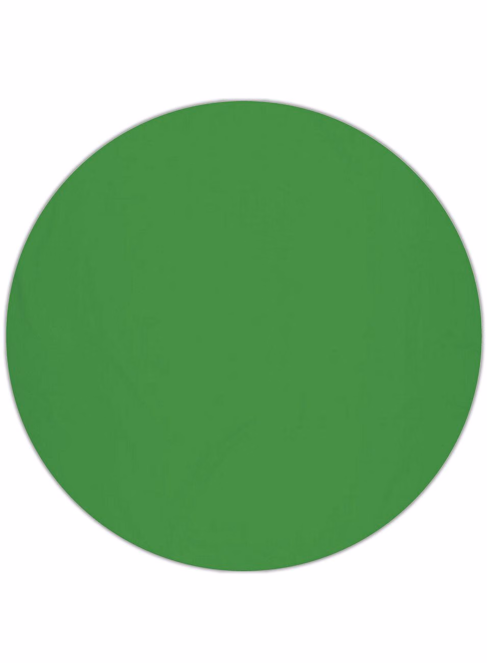 Custom Surfside 360 Round Beach Towel™ in Lime Green