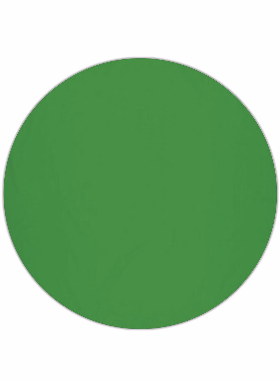 Custom Surfside 360 Round Beach Towel™ in Lime Green