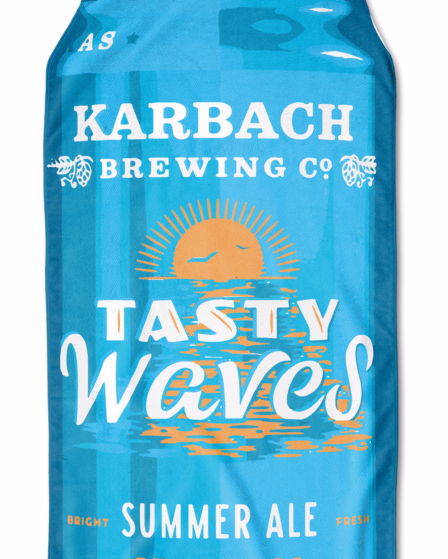 Custom ColorFusion Can-Shaped Beach Towel™