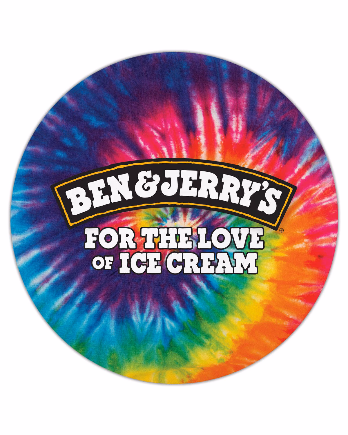 Custom ColorFusion Hot Round Beach Towel™