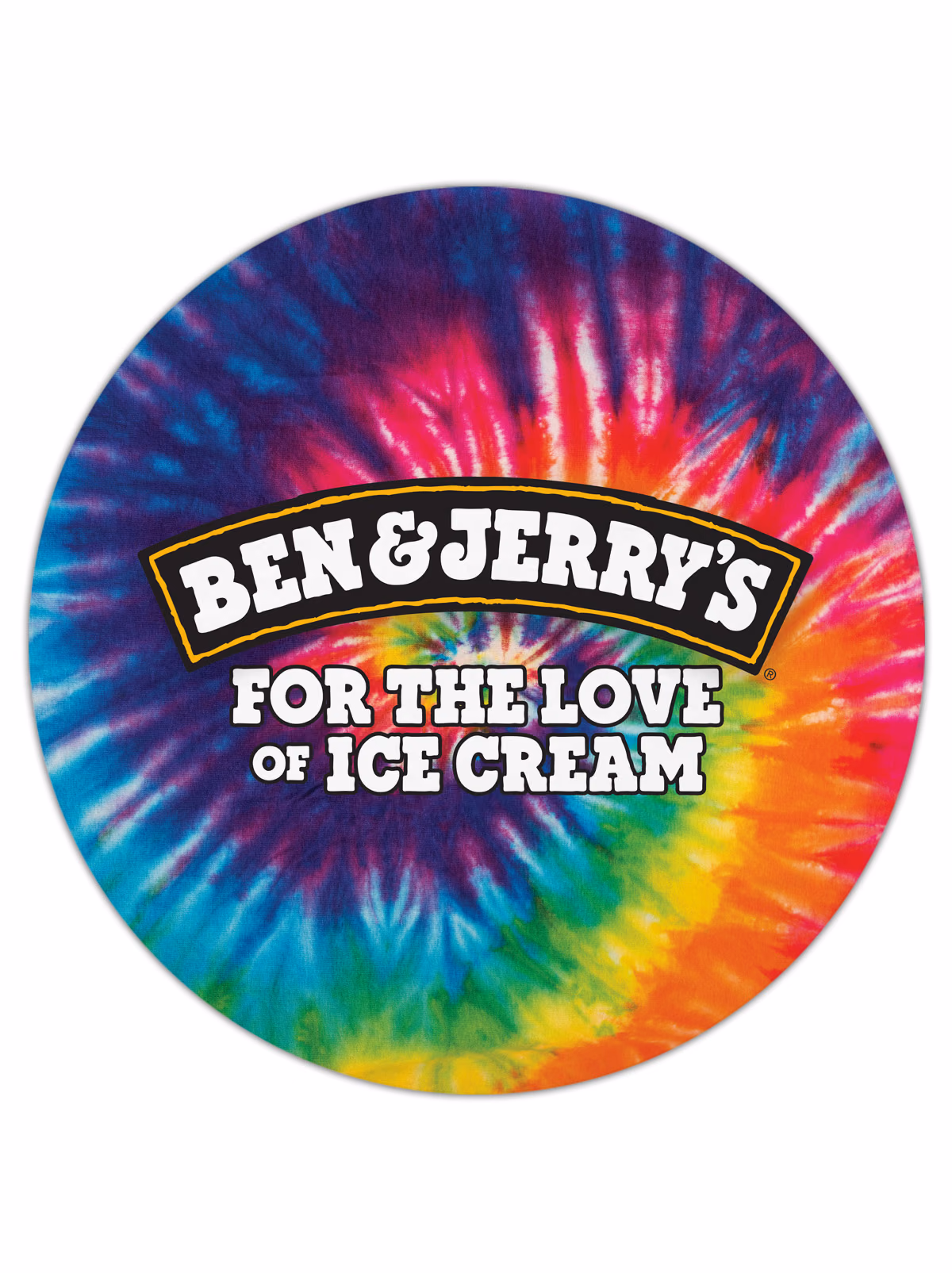 Custom ColorFusion Hot Round Beach Towel™