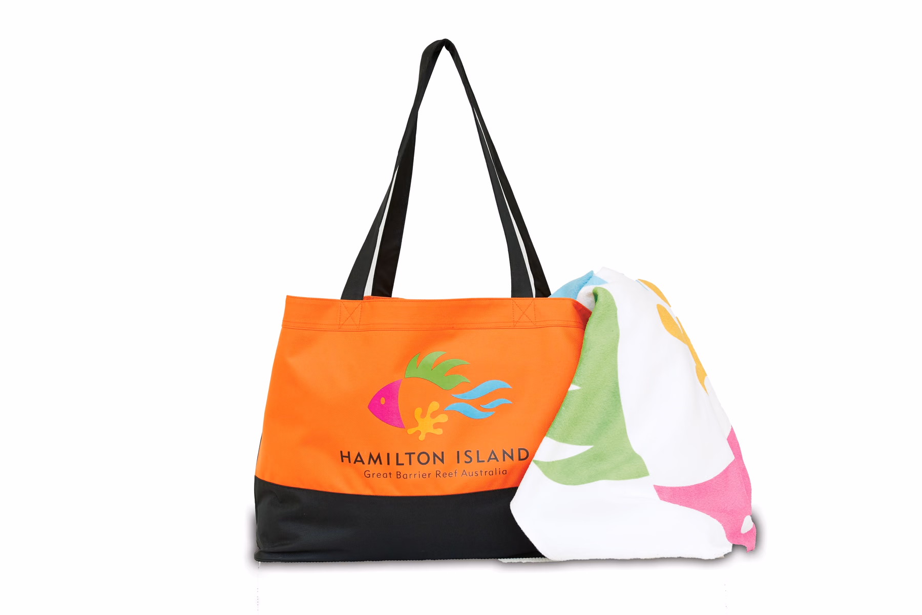 Custom Schooner Bag & Colorfusion Beach Towel Set