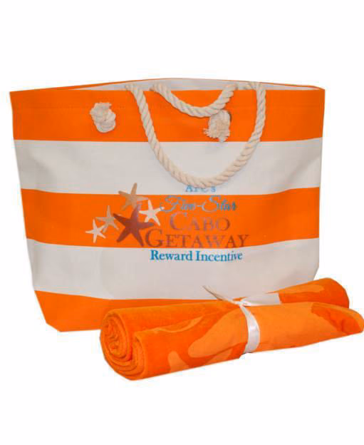 Custom Skipper Bag & Beach Towel Set