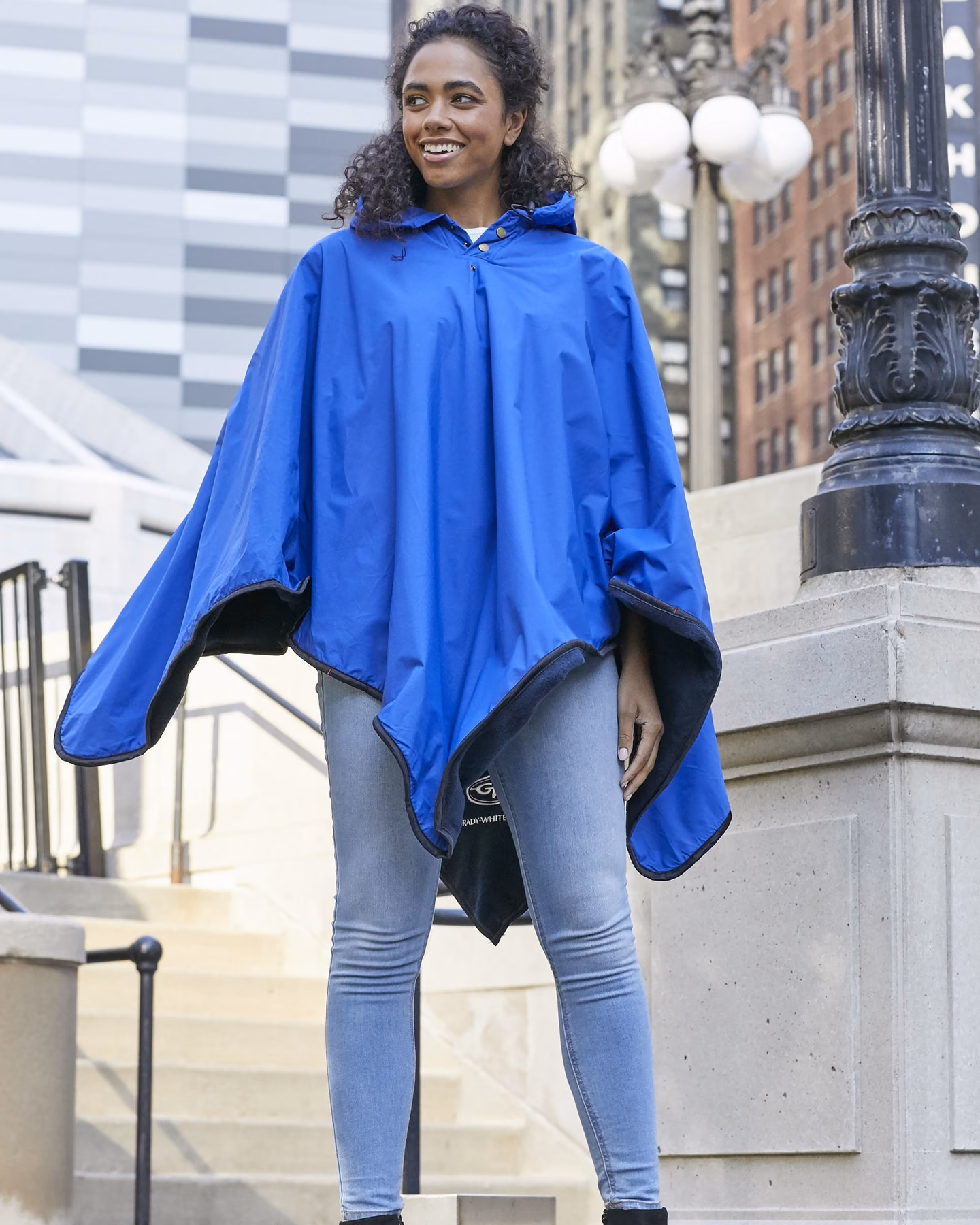 Custom 4-IN-1 Blanket/Poncho/Cushion/Backpack