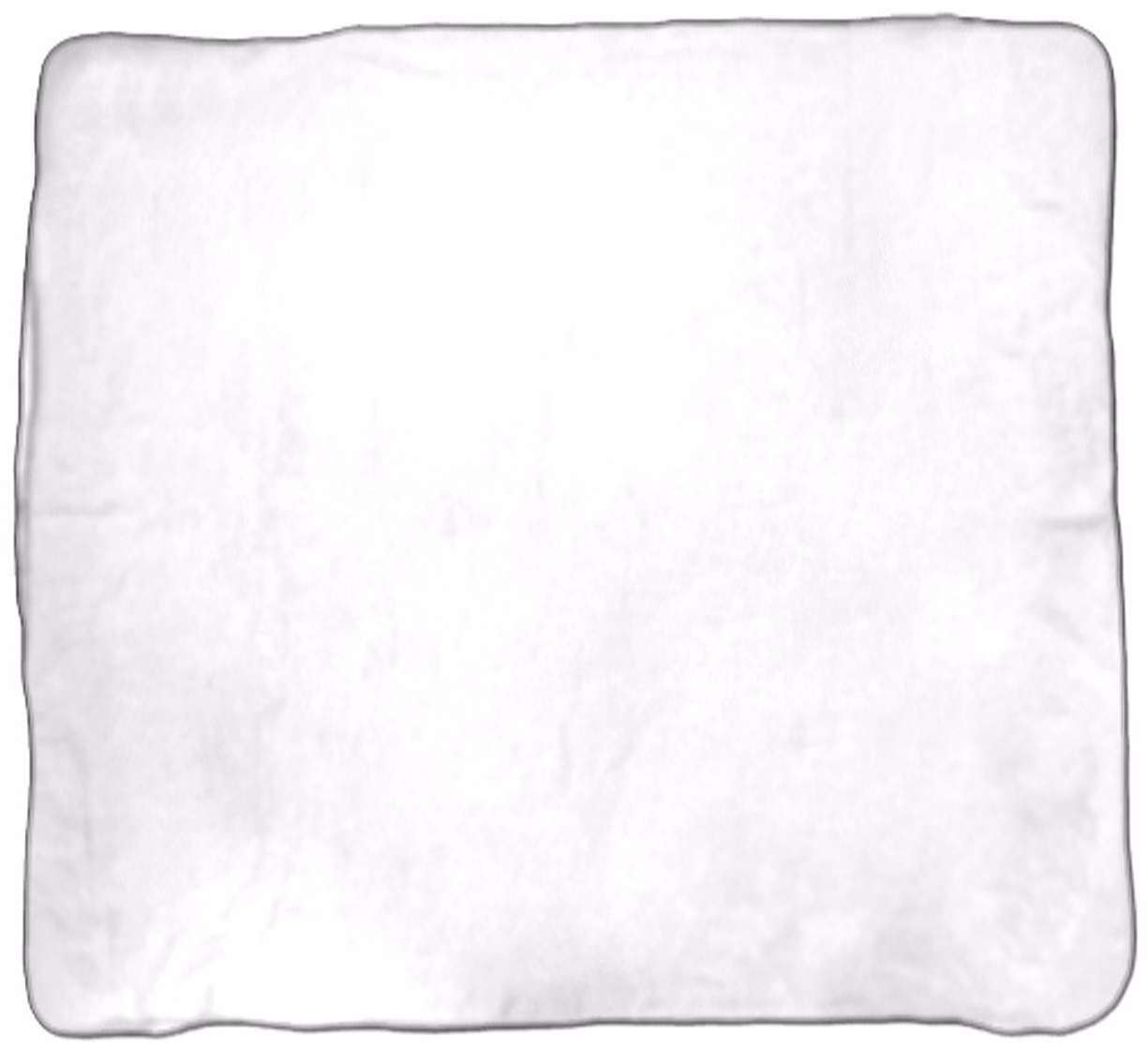 Custom ColorFusion Cambridge Classic Throw Blanket™ in White