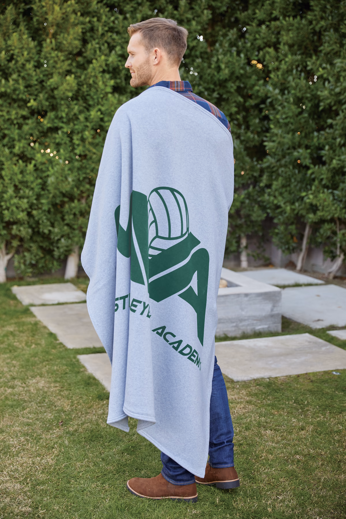 Custom Deluxe Size Stonehouse Sweatshirt Blanket