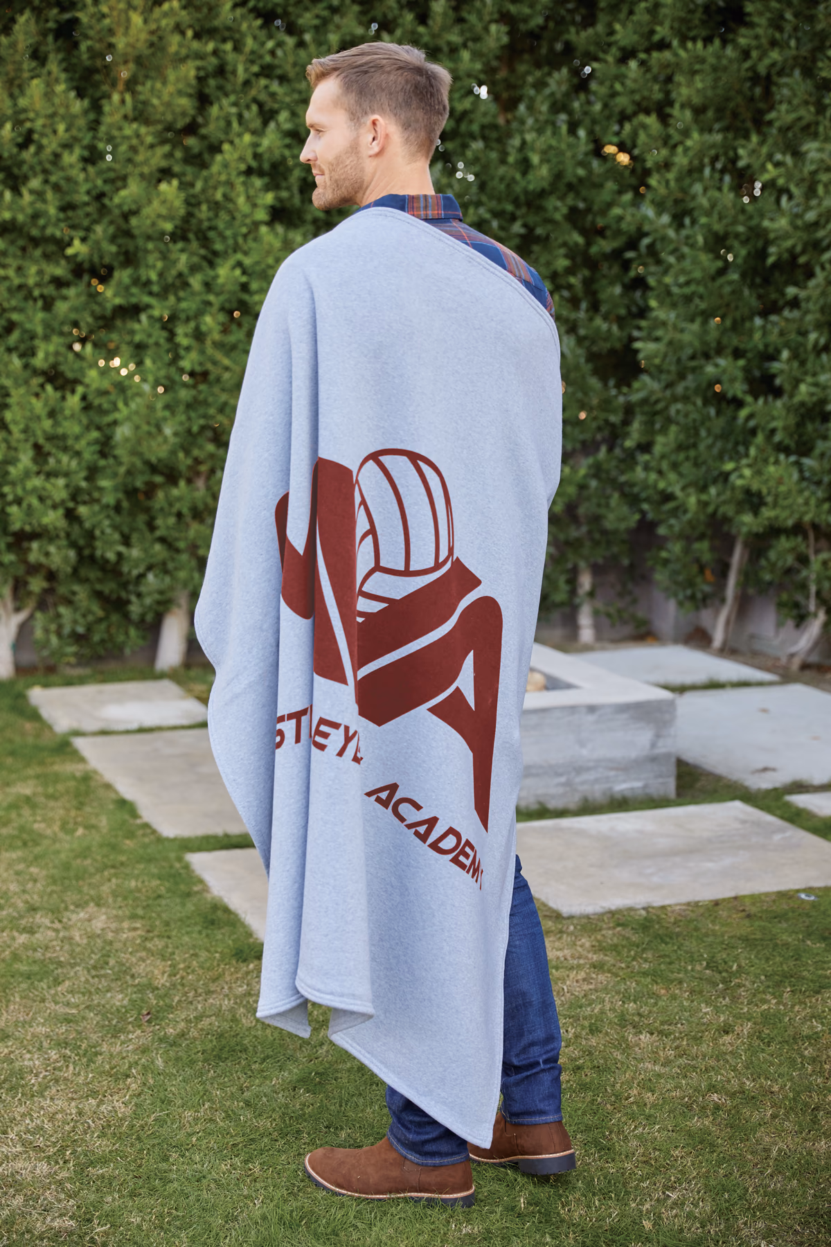 Custom Deluxe Size Stonehouse Sweatshirt Blanket