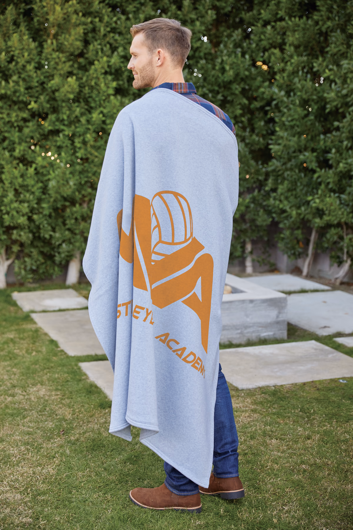 Custom Deluxe Size Stonehouse Sweatshirt Blanket