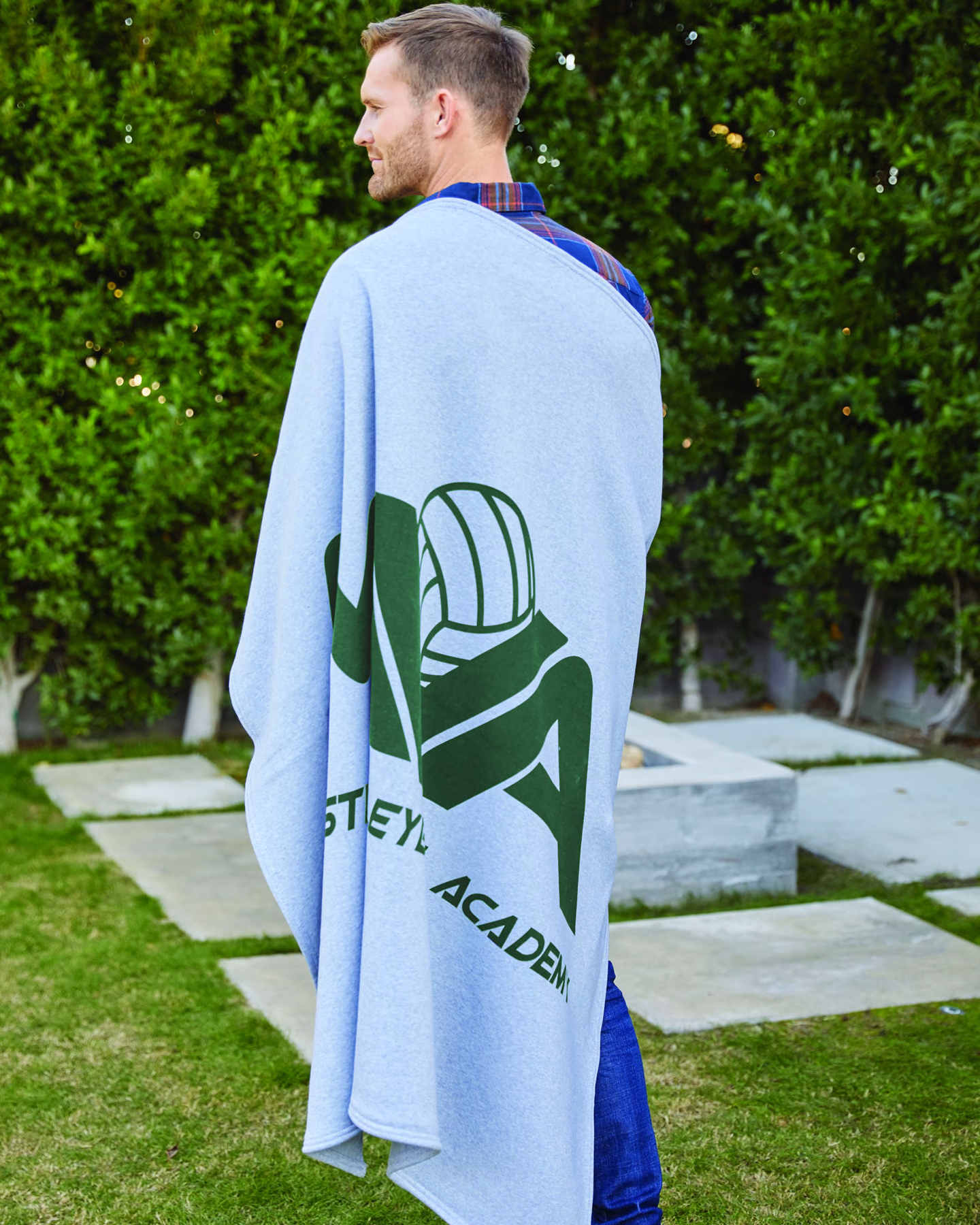Custom Deluxe Size Stonehouse Sweatshirt Blanket