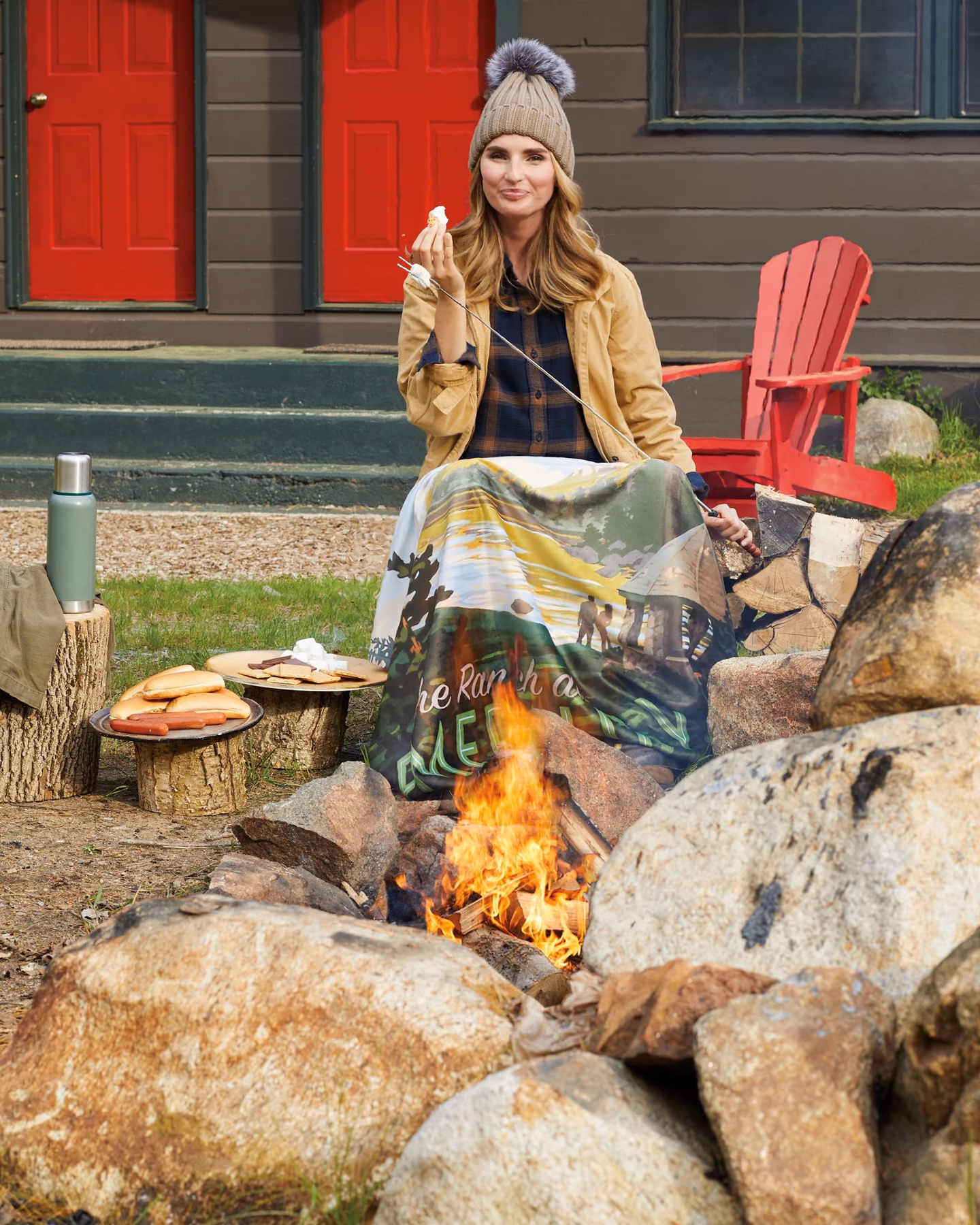 Custom ColorFusion Mansfield Sherpa Blanket™