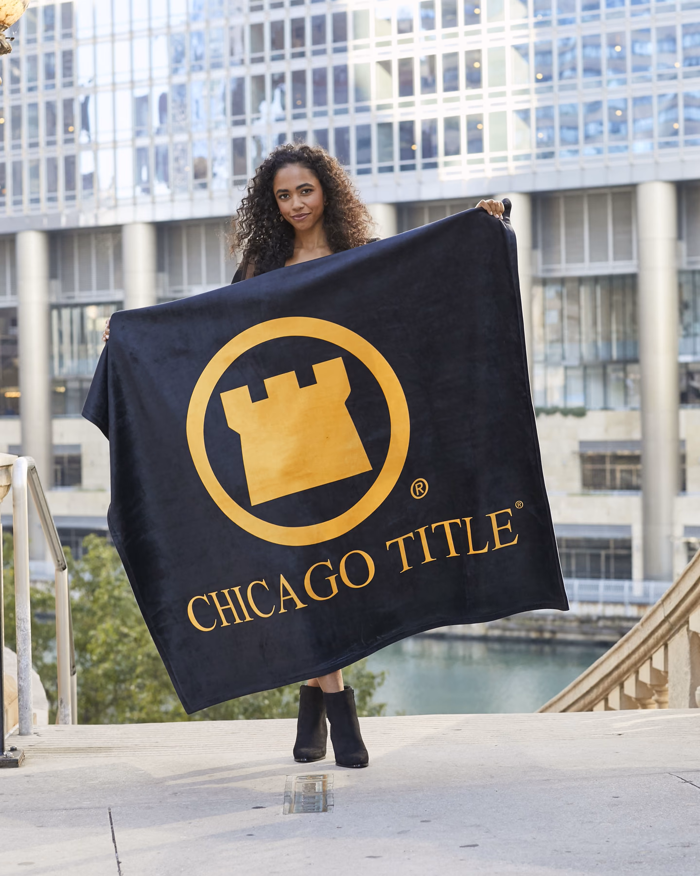 Custom ColorFusion Mansfield Sherpa Blanket™