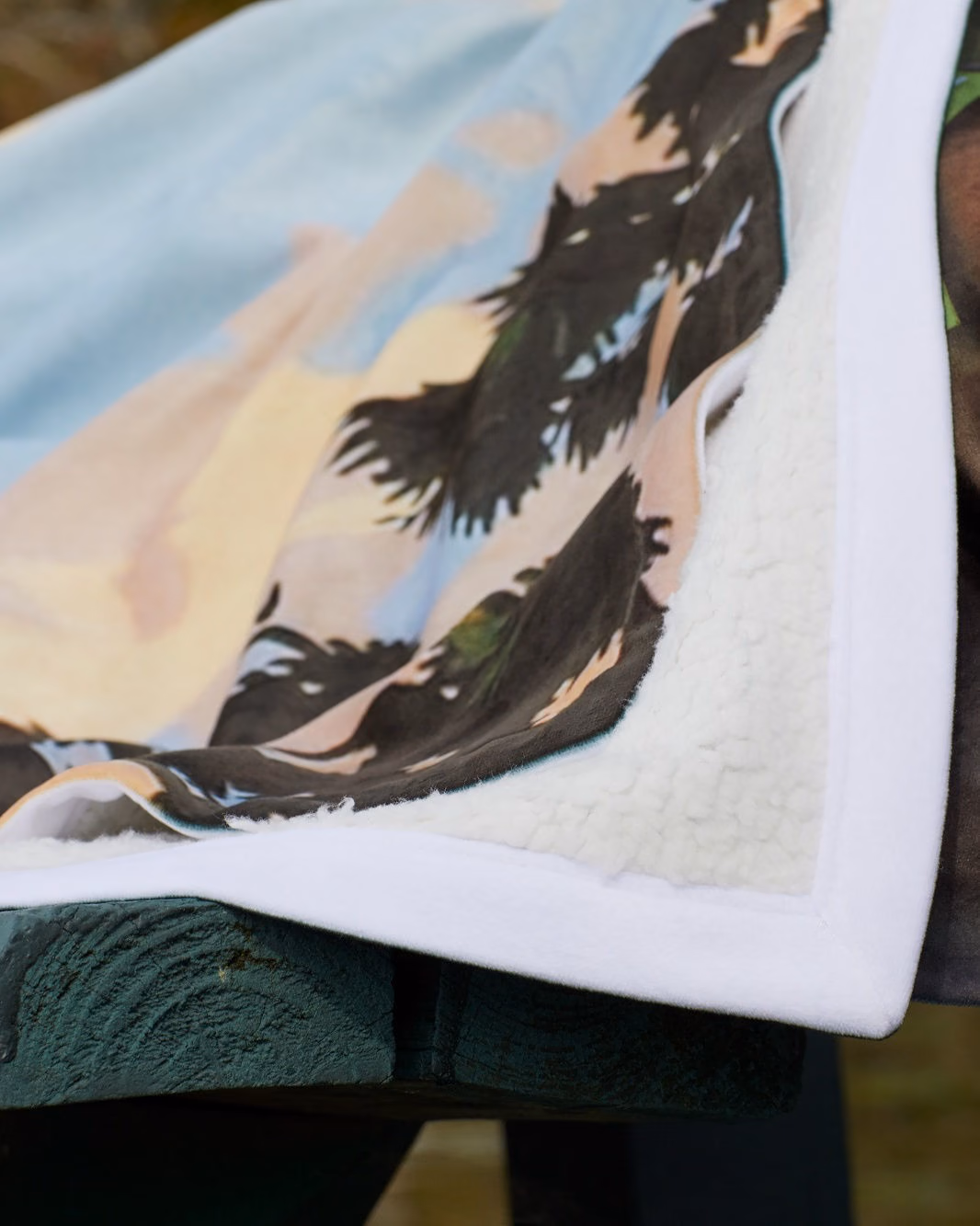 Custom ColorFusion Mansfield Sherpa Blanket™