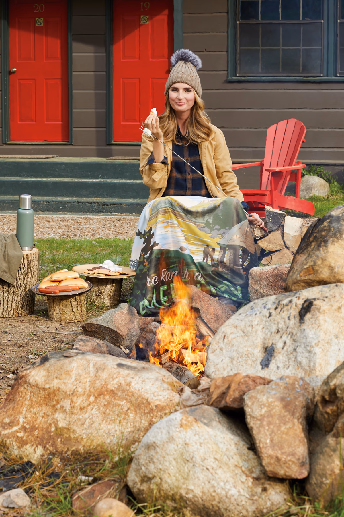 Custom ColorFusion Mansfield Sherpa Blanket™