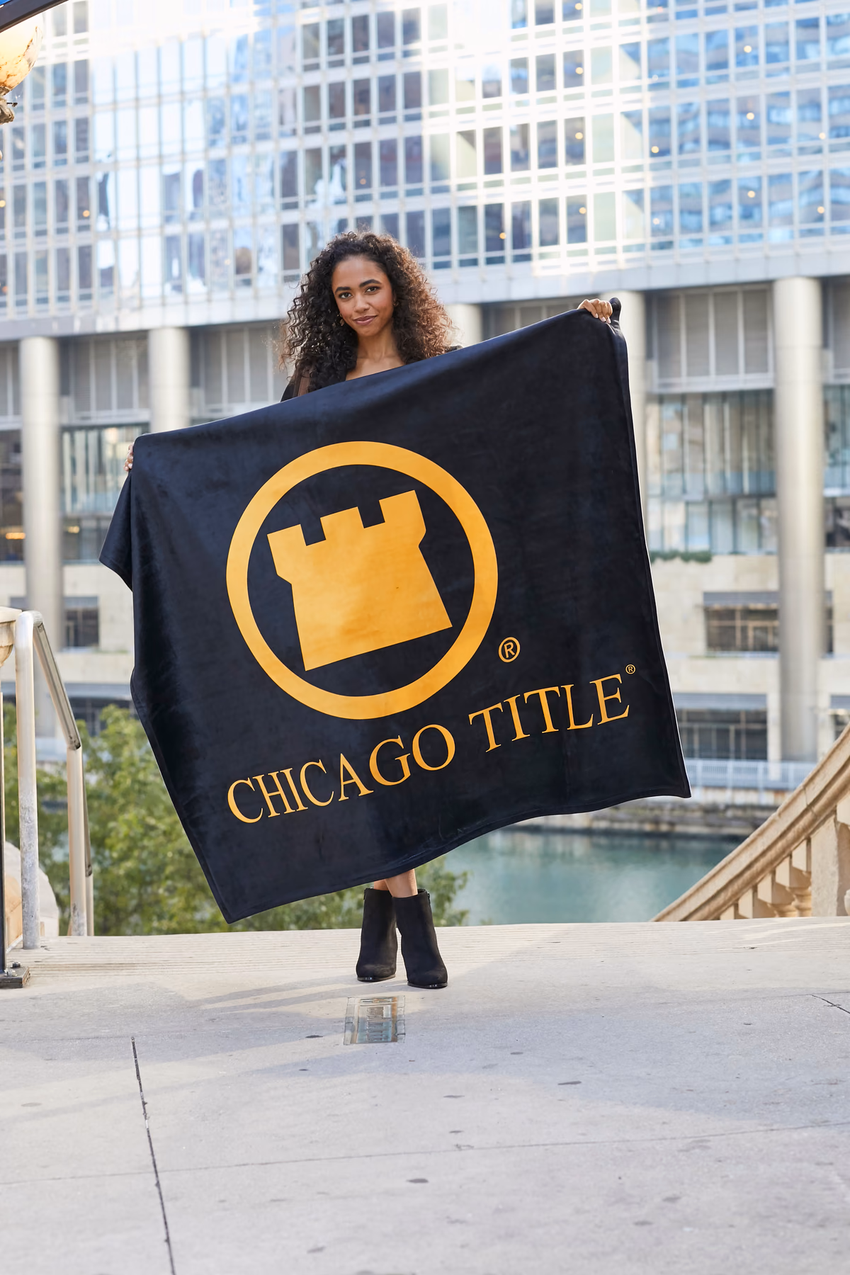 Custom ColorFusion Mansfield Sherpa Blanket™