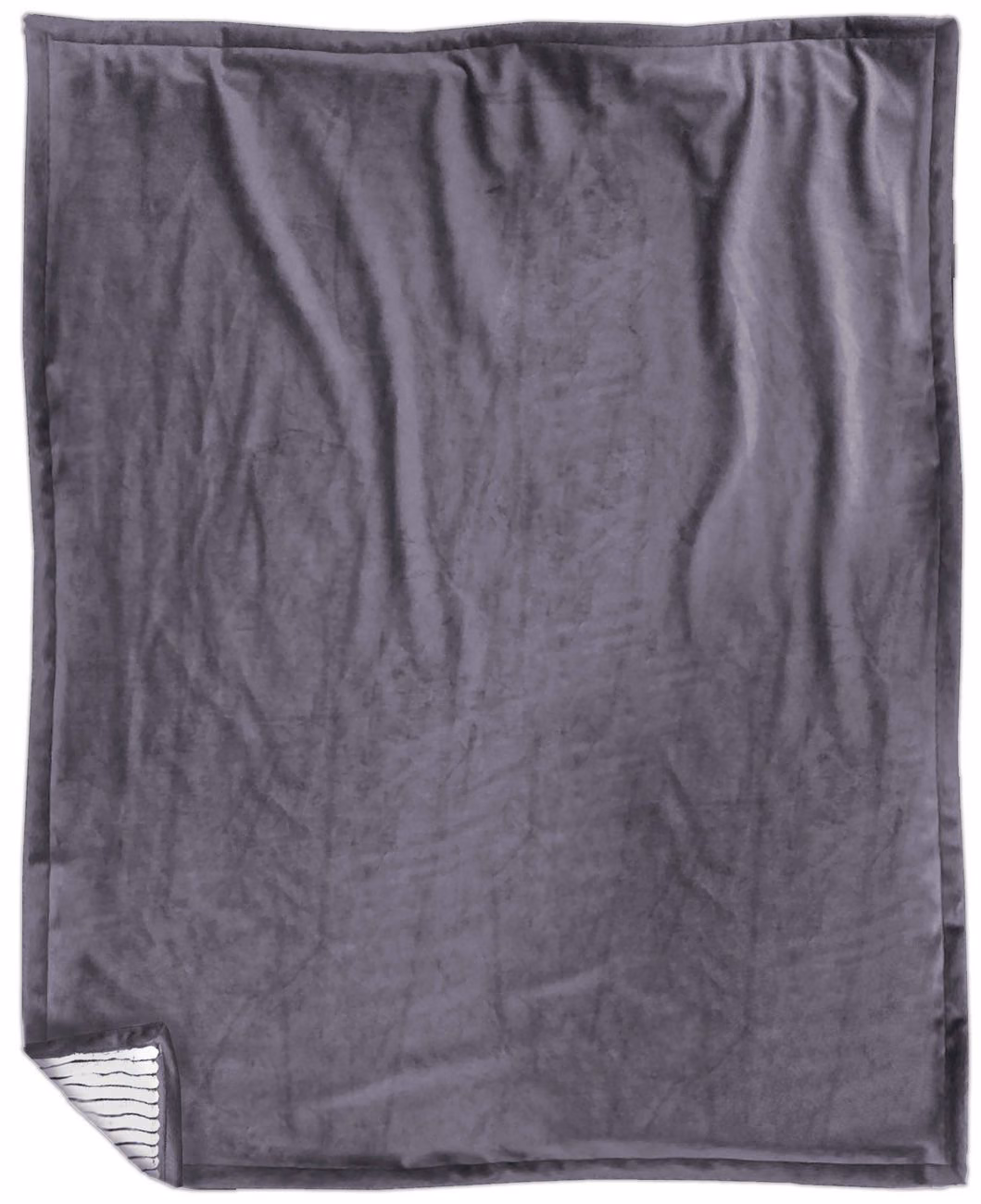 Custom Regency Striped Blanket™ in Grey