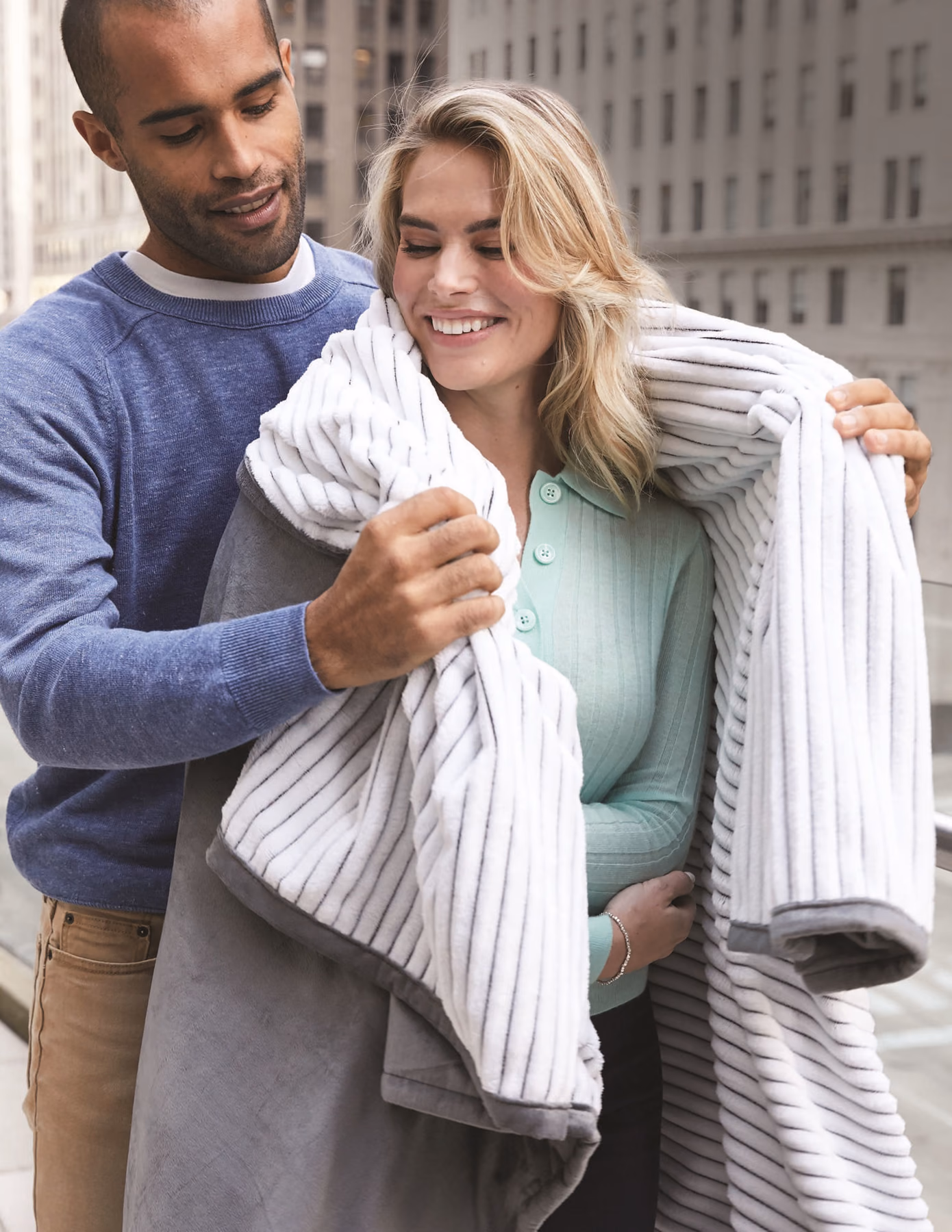 Custom Regency Striped Blanket™