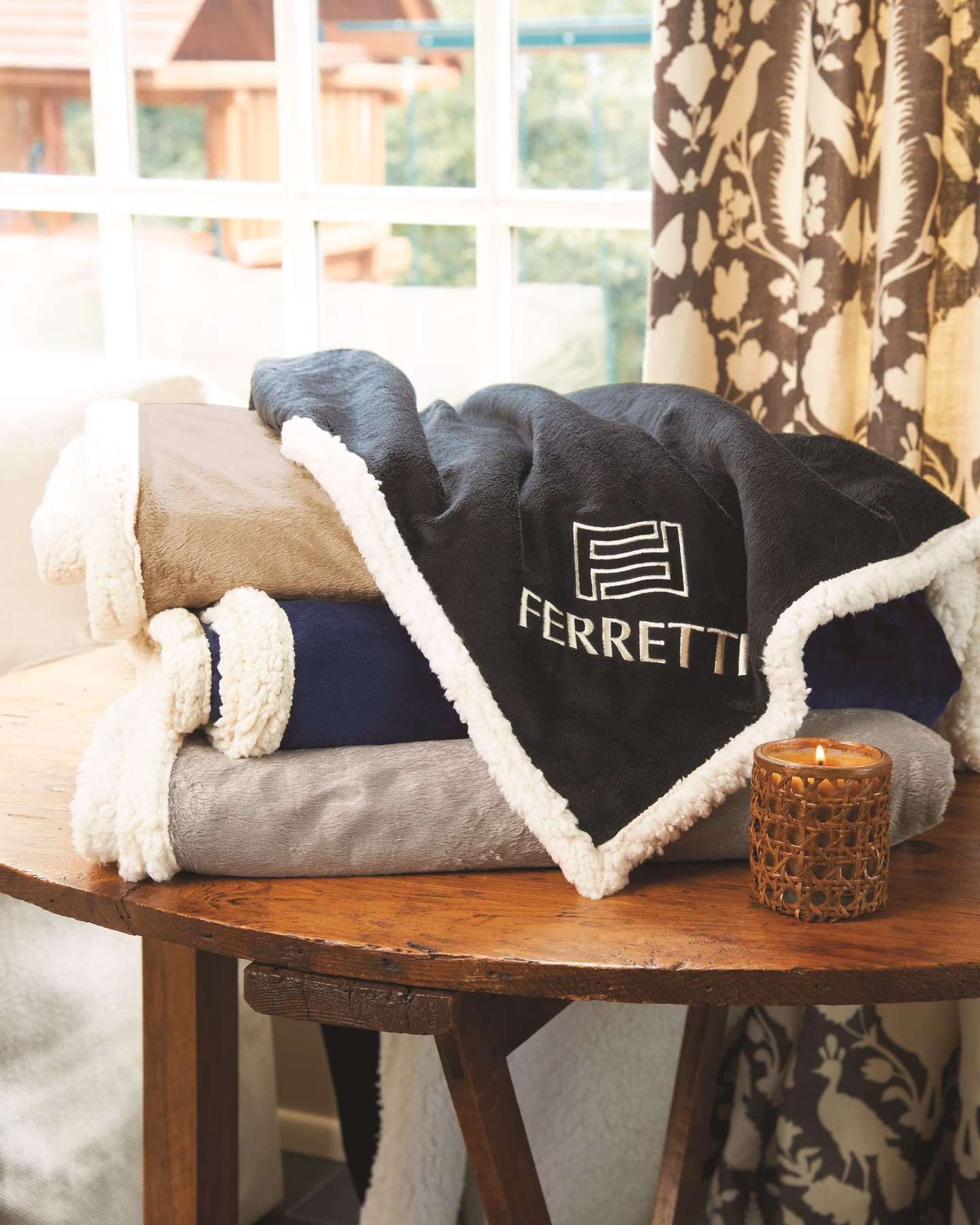 Custom Standard Size Fairfield Throw Blanket